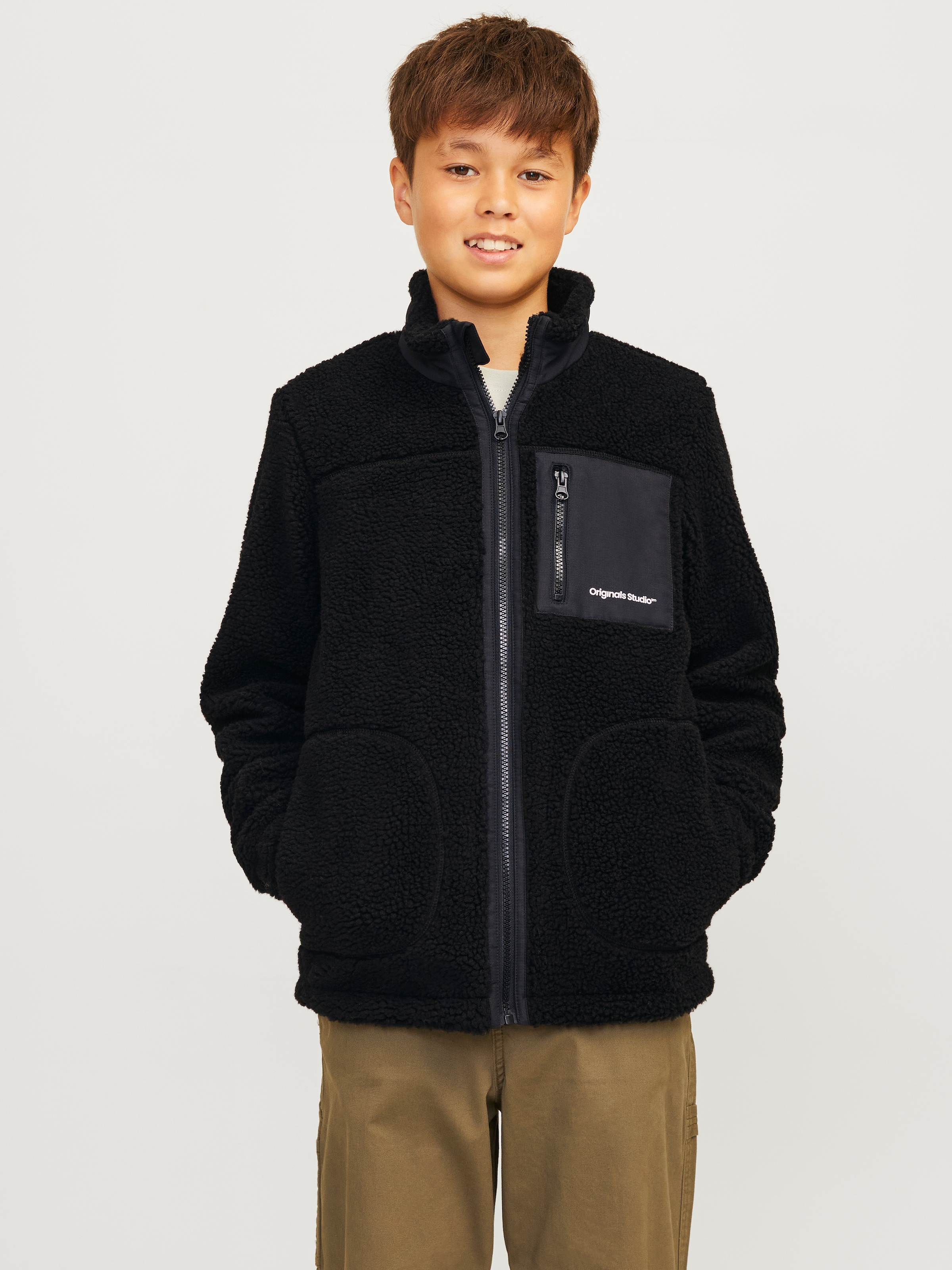 Plüschjacke »JORVESTERBRO TEDDY JACKET AW24 JNR«