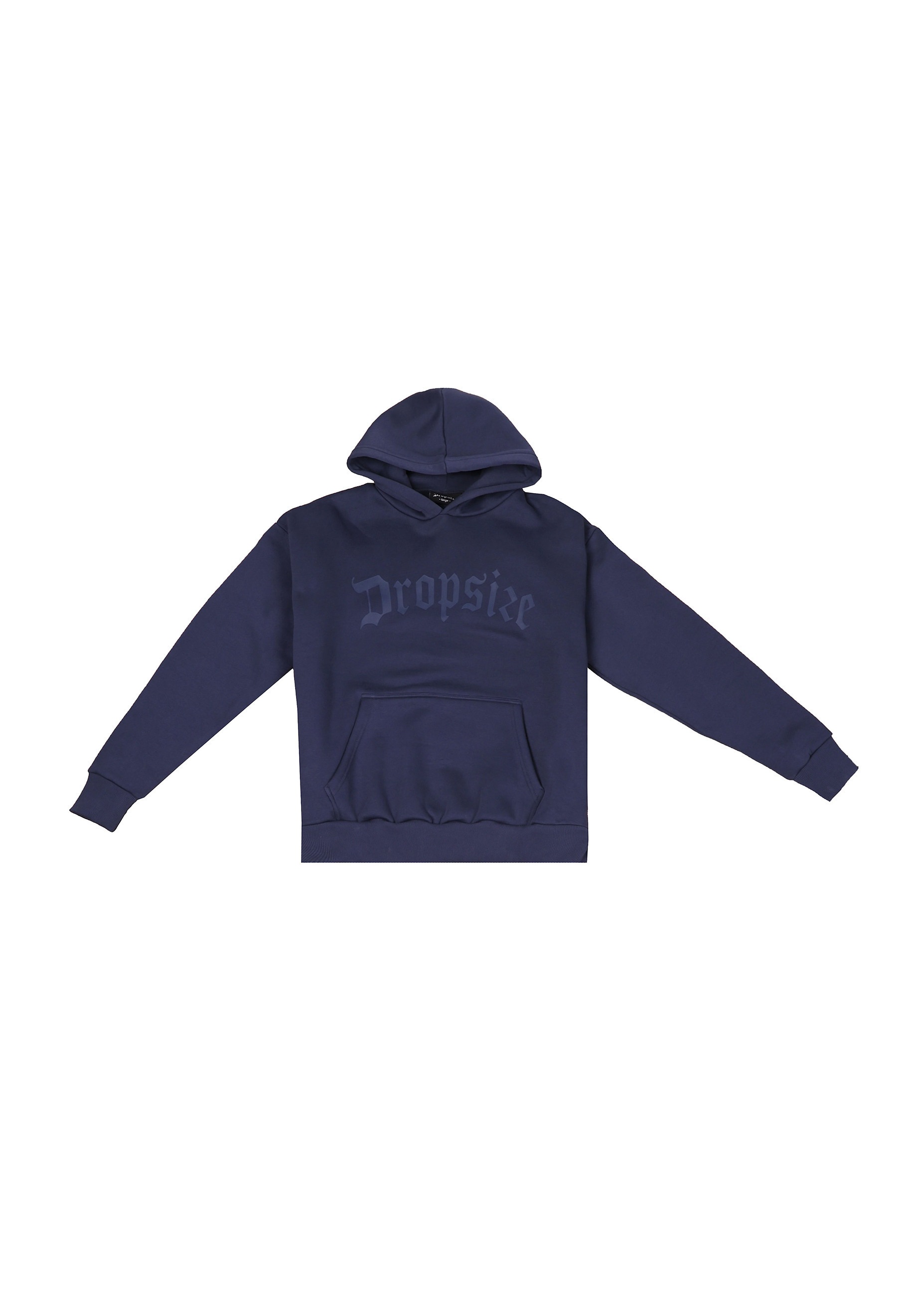 Dropsize Rundhalspullover "Dropsize HEAVY LOGO DESIGN HOODIE" 1