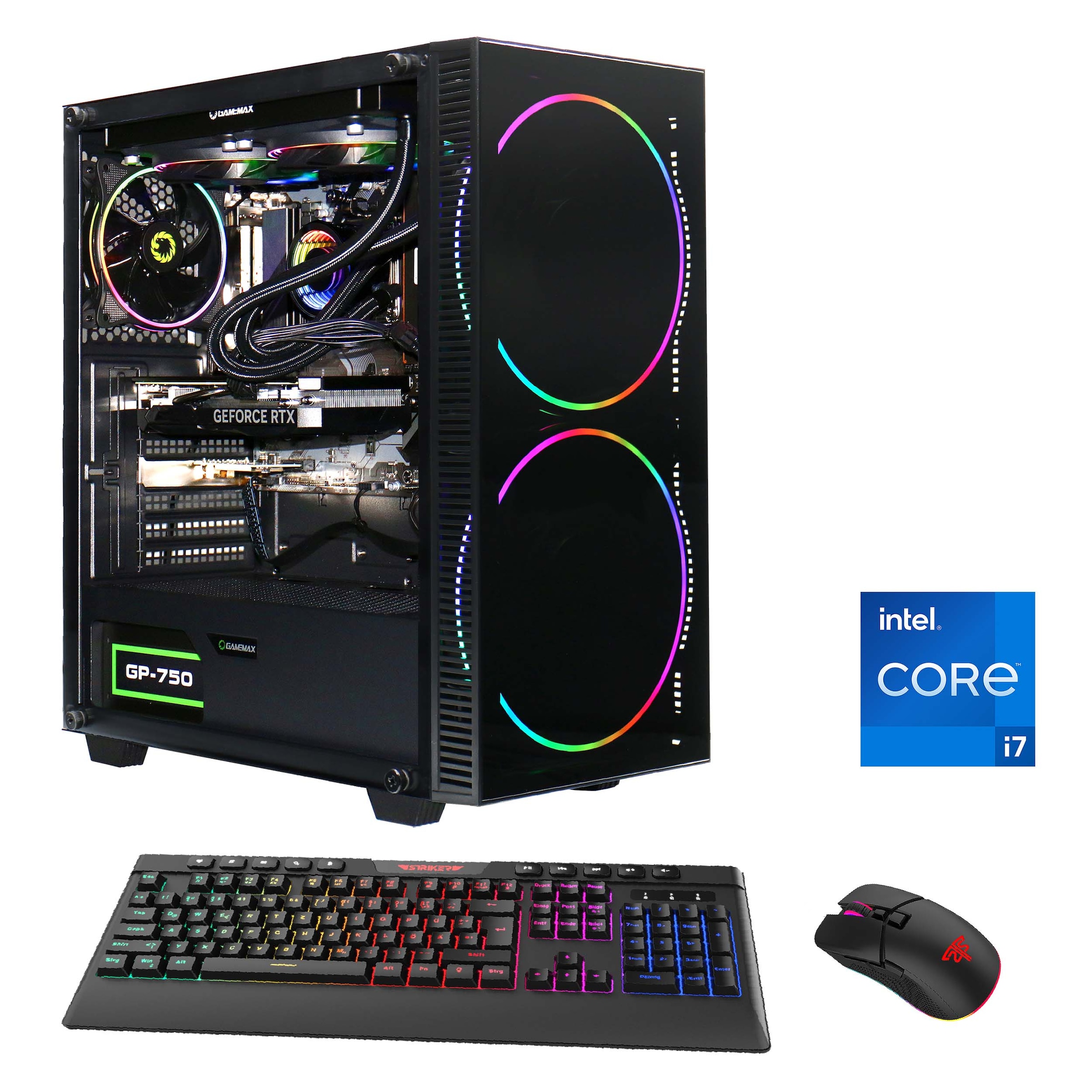 GAMEMAX Gaming-PC »Black Hole 7188«, DDR5, Windows 11