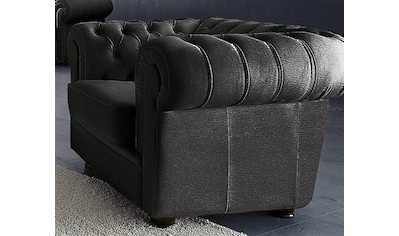 Max Winzer® Chesterfield-Sessel »Kent«, Sessel mit edler Knopfheftung, Breite 110 cm kaufen