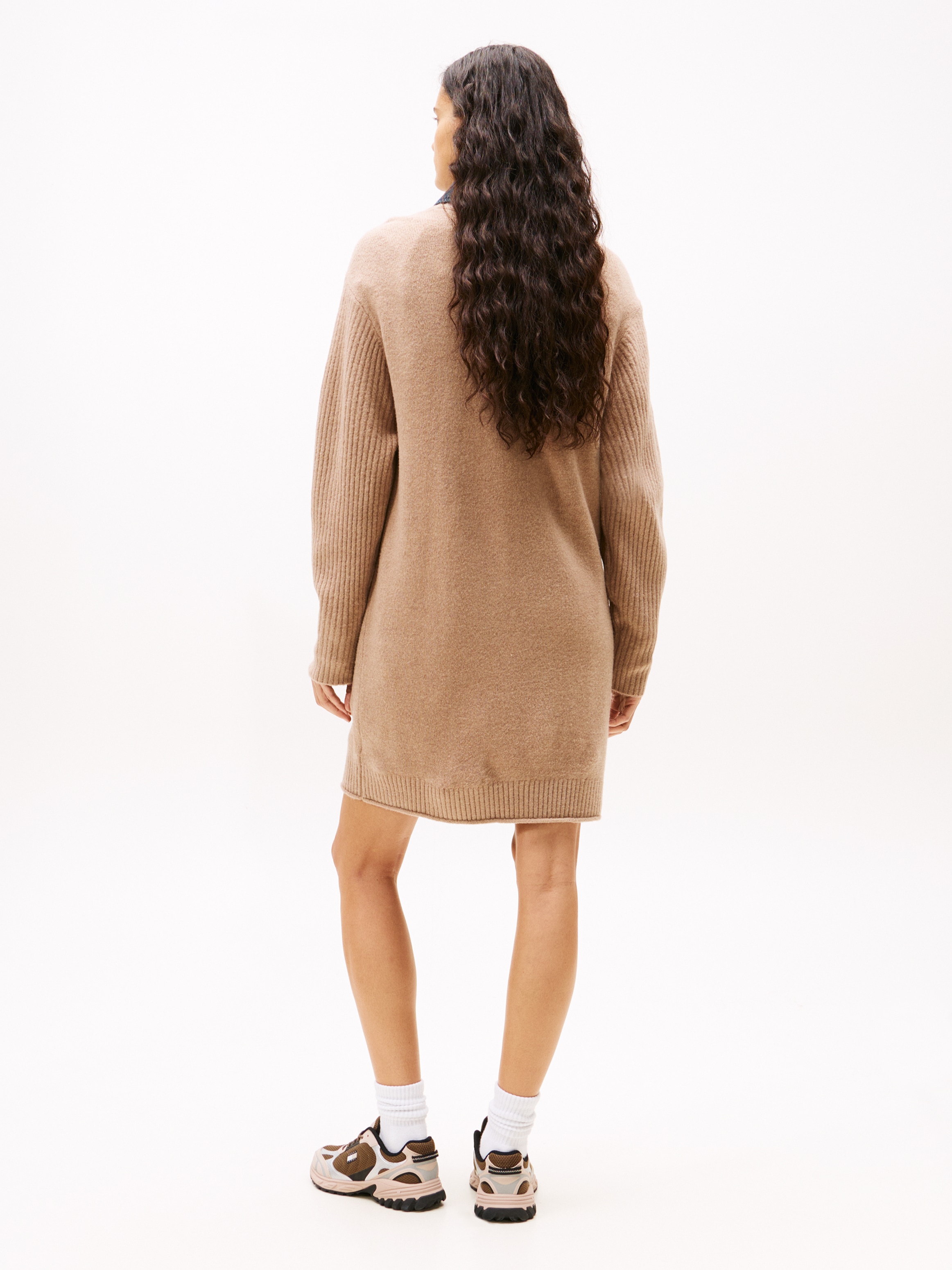 Tommy Jeans Strickkleid »TJW FLAG SWEATER DRESS EXT«