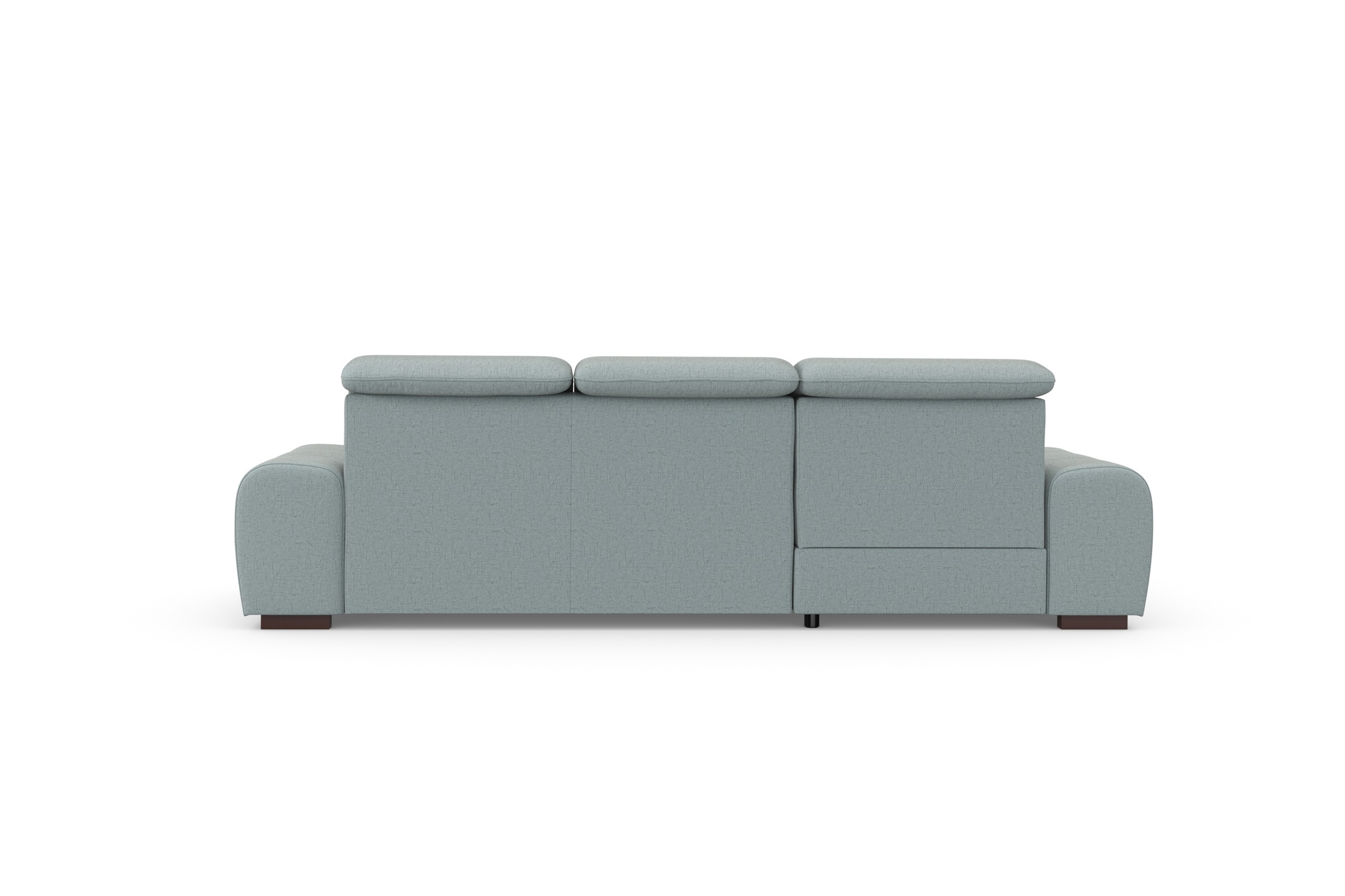 Ecksofa SIT & MORE "Luxor L-Form", blau (aqua), B:275cm H:82cm T:173cm, Luxus-Microfaser ALTARA NUBUCK (100% Polyester);Soft clean (98% Polyester, 2% Polyamid);Struktur fein (100% Polyester), Sofas, Ecksofa, wahlweise mit Bettfunktion, Bettkasten und Kopf 9