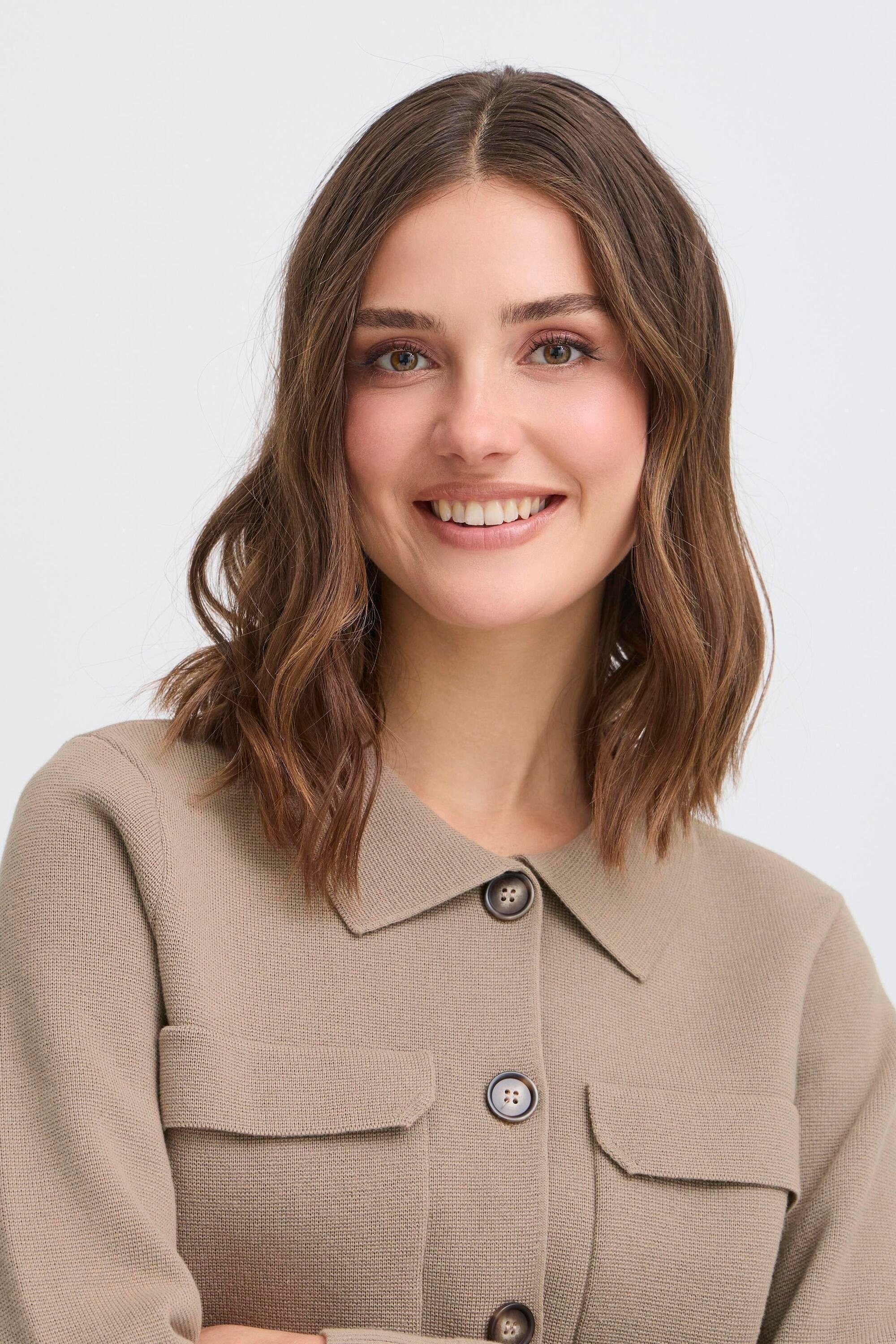 fransa Strickjacke »Damen Langarm FRITA«