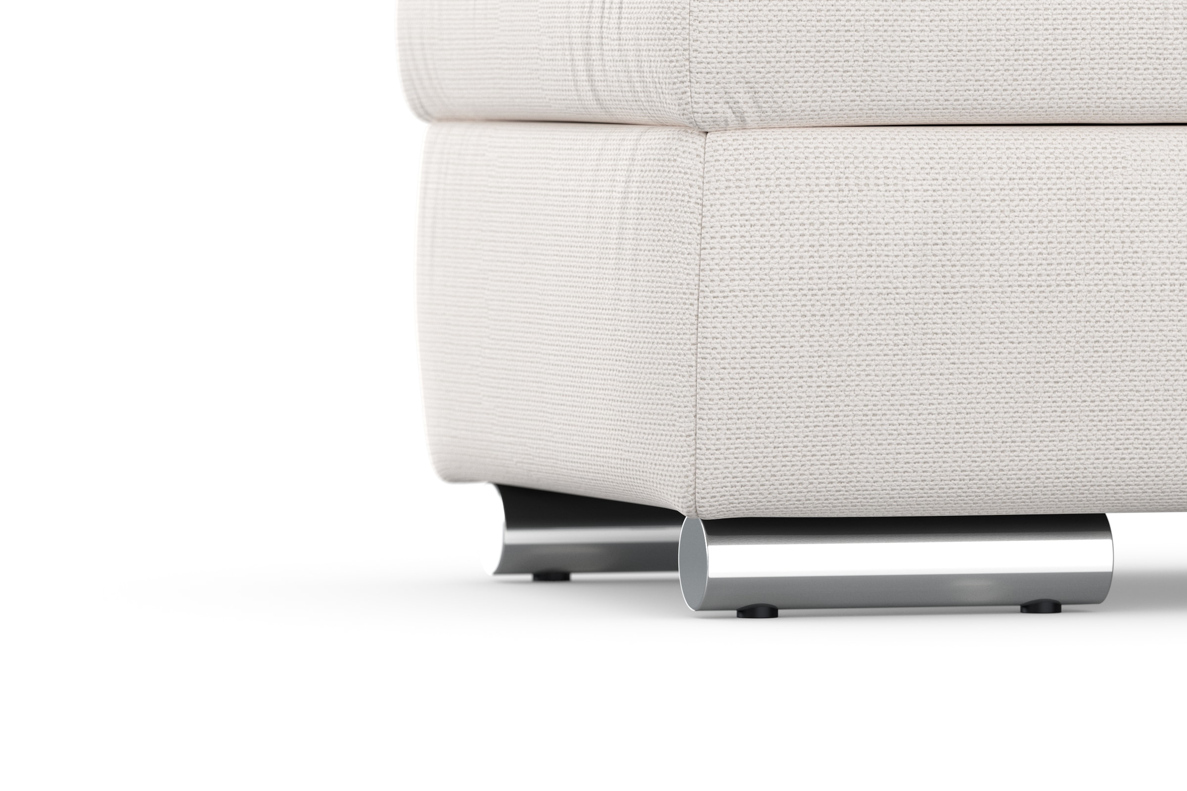 DOMO collection Hocker »Treviso XXL: B/T/H: 161/60/41 cm«, mit Stauraum, auch in Cord, passend zur Serie, moderne Steppung