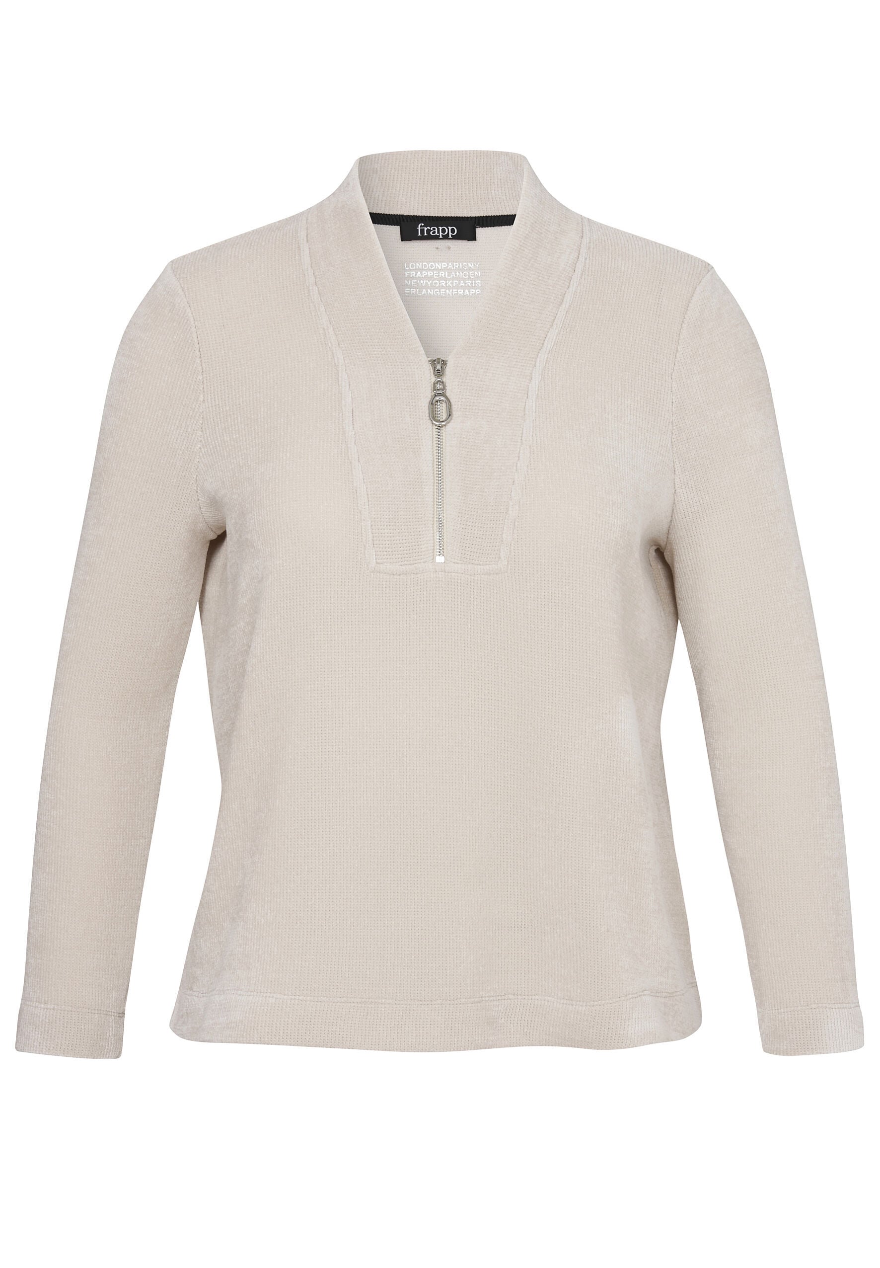 FRAPP Sweatshirt "FRAPP Sweatshirt", Große Größen