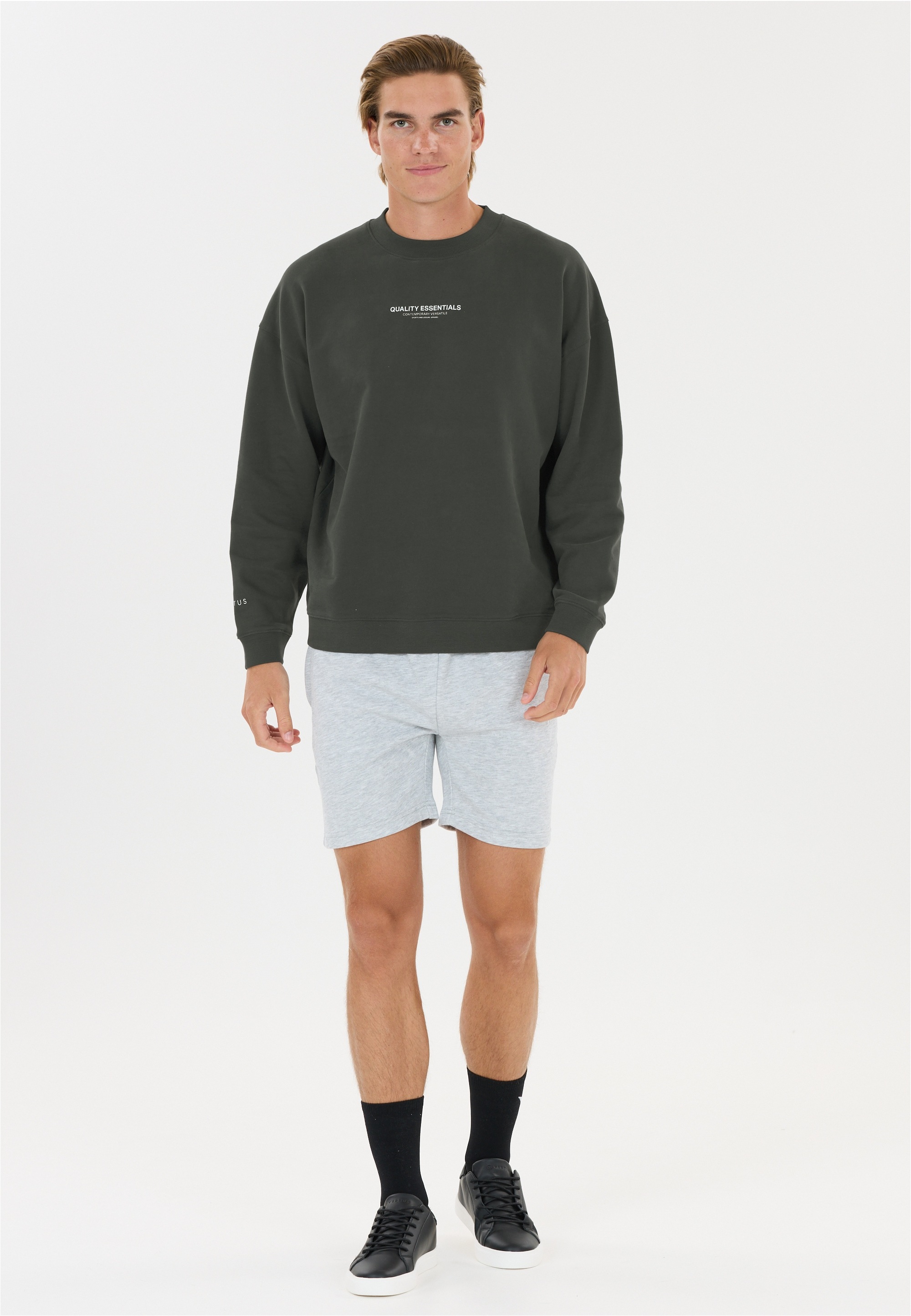 Virtus Sweatshirt "Idan", Schmucklos günstig online kaufen