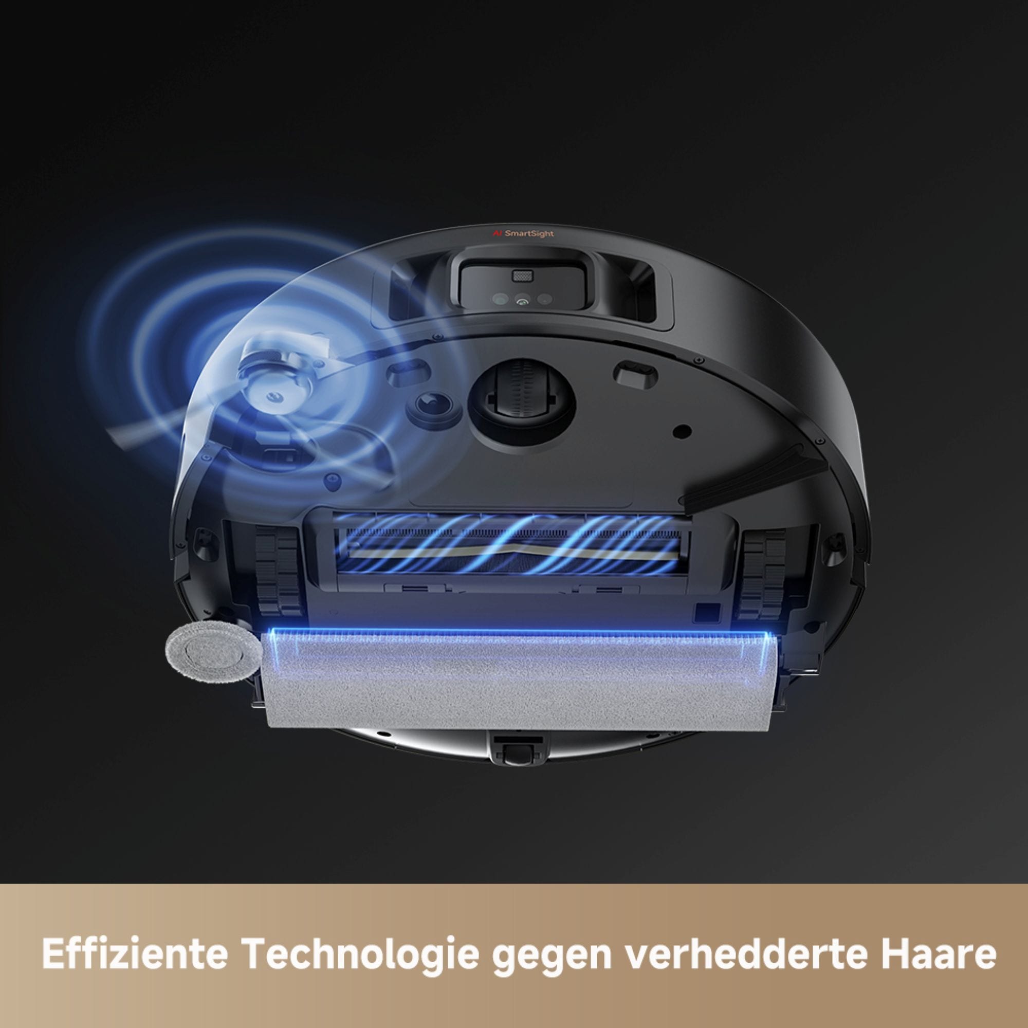 Mova Saugroboter »MOVA Z50 Ultra mit Wischfunktion«, 19.000Pa Saugkraft, 36°C Wischwasser, Schmutzerkennung durch KI, 200m²