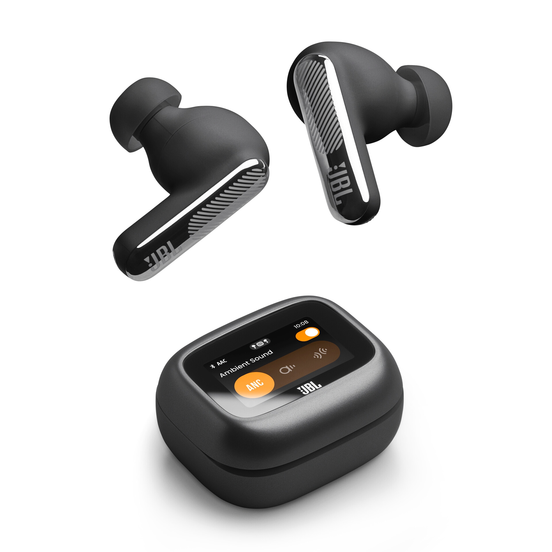 "JBL wireless In-Ear-Kopfhörer ""LIVE BEAM 4"", schwarz, B:10,5cm H:4,5cm T:16,5cm, Kopfhörer, Kabellose Ohrhörer mit Noise-Cancelling-Funktion"