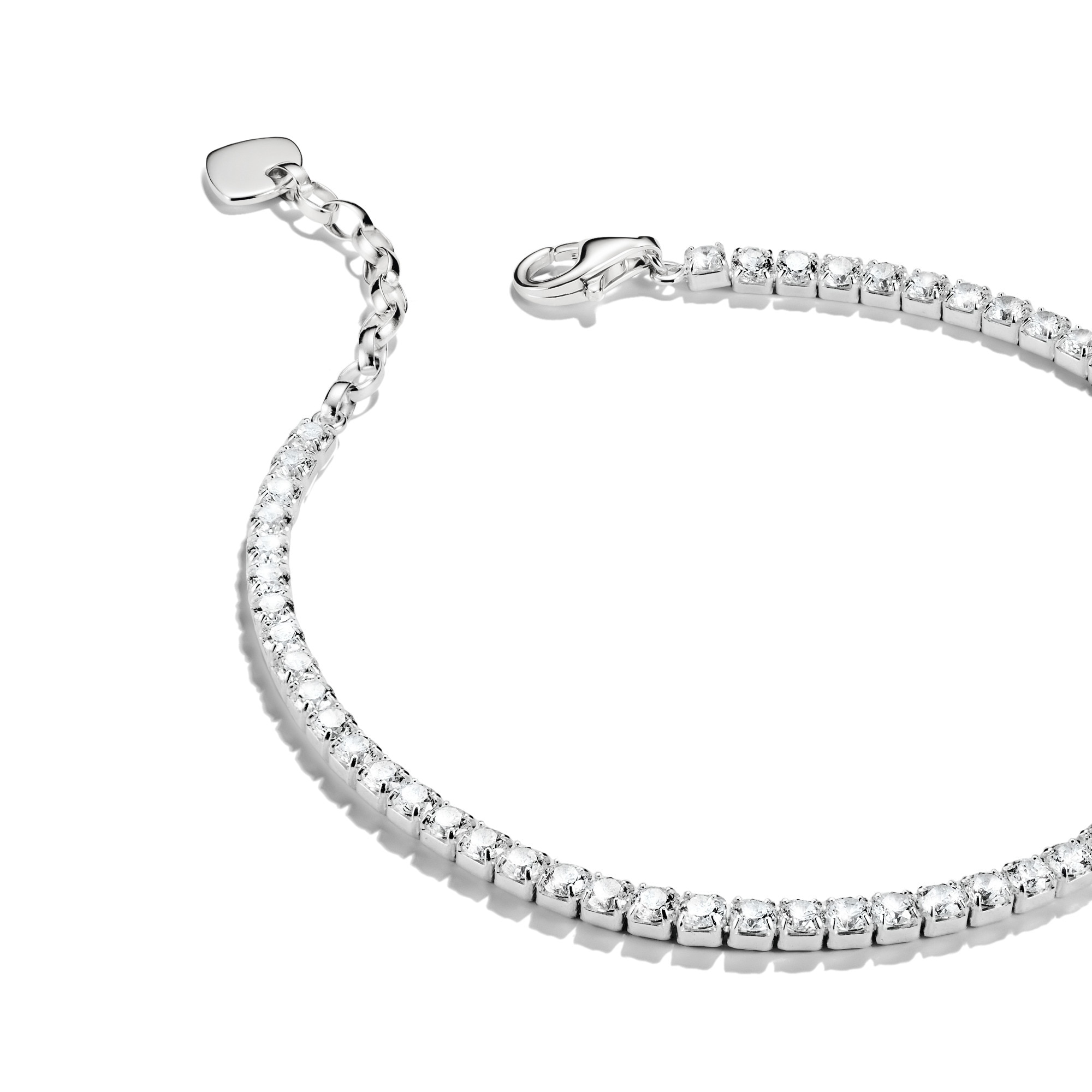 THOMAS SABO Tennisarmband »Funkelndes Armband, A2209-051-11-L19V«, mit Zirkonia (synth.)
