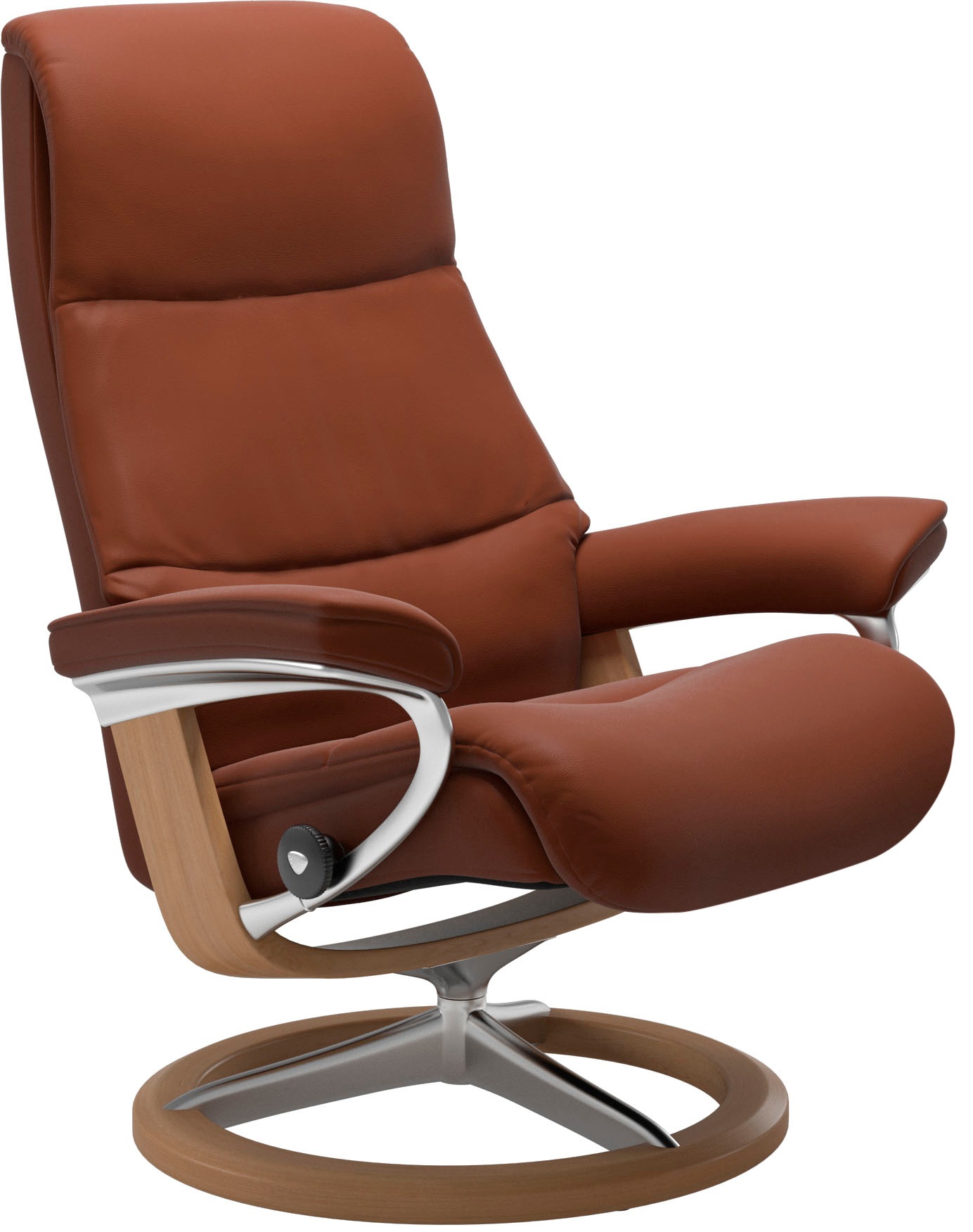 Stressless Relaxsessel "View" Set, Relaxsessel mit Hocker, mit Signature Ba günstig online kaufen