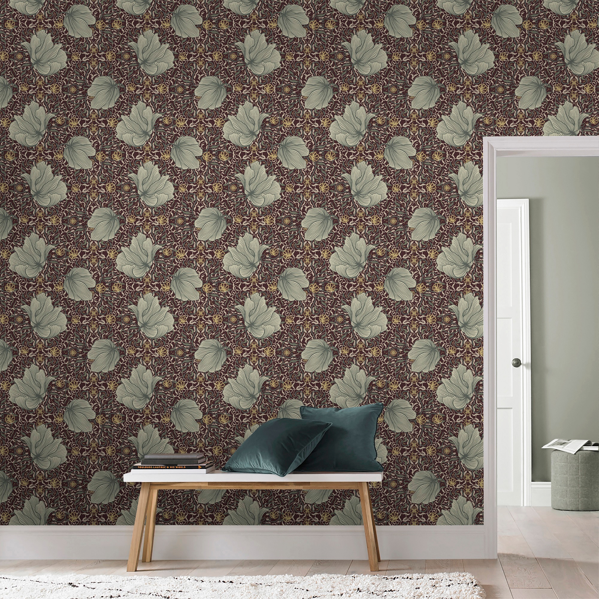 Superfresco Easy Vliestapete »Vayen«, gemustert, FSC® zertifiziert, mit lebhaftem Druck, 10 Meter Länge