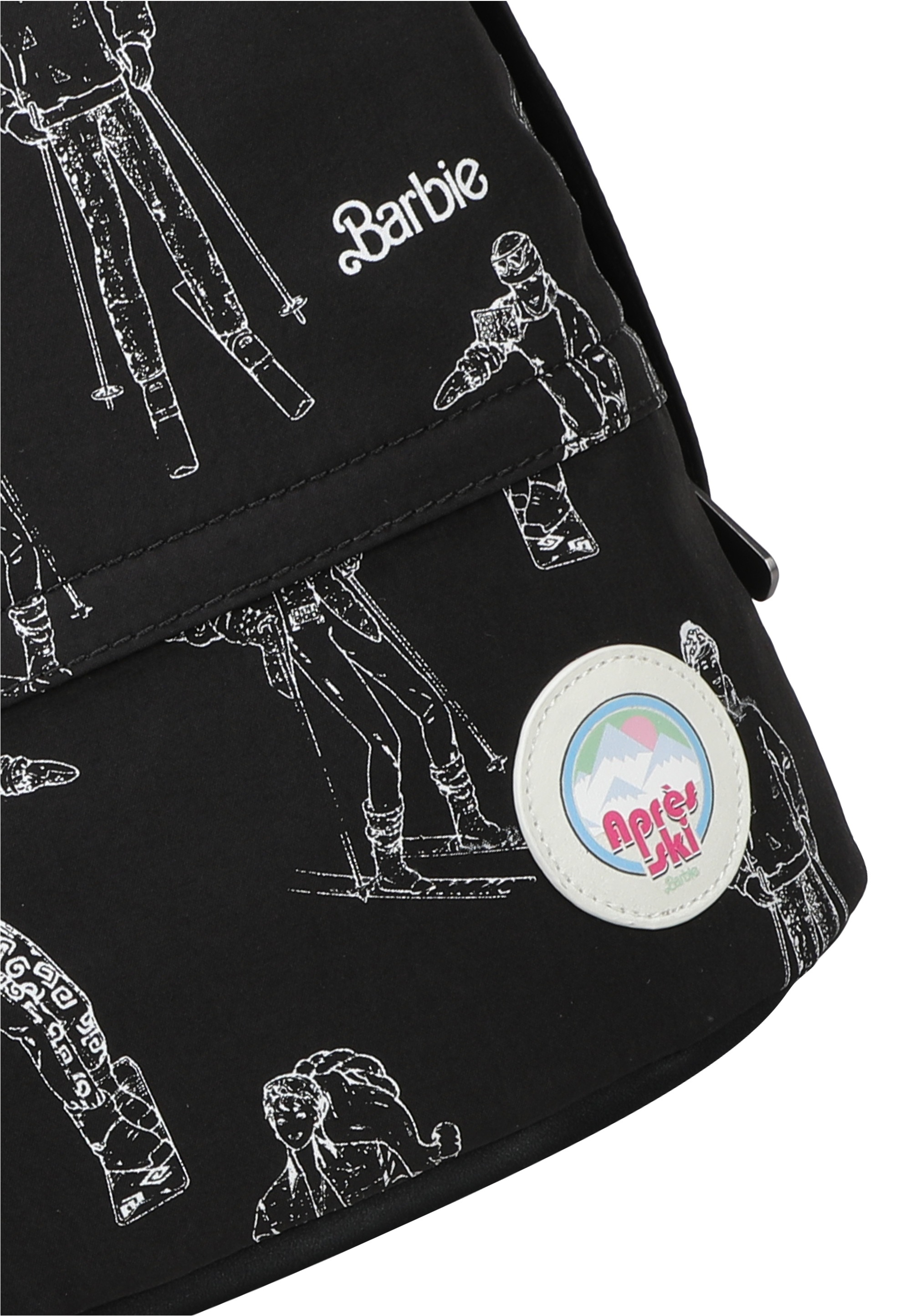 Fritzi aus Preußen Cityrucksack »Apres Ski Limited Barbie«, mit dekorativem Barbie-Print