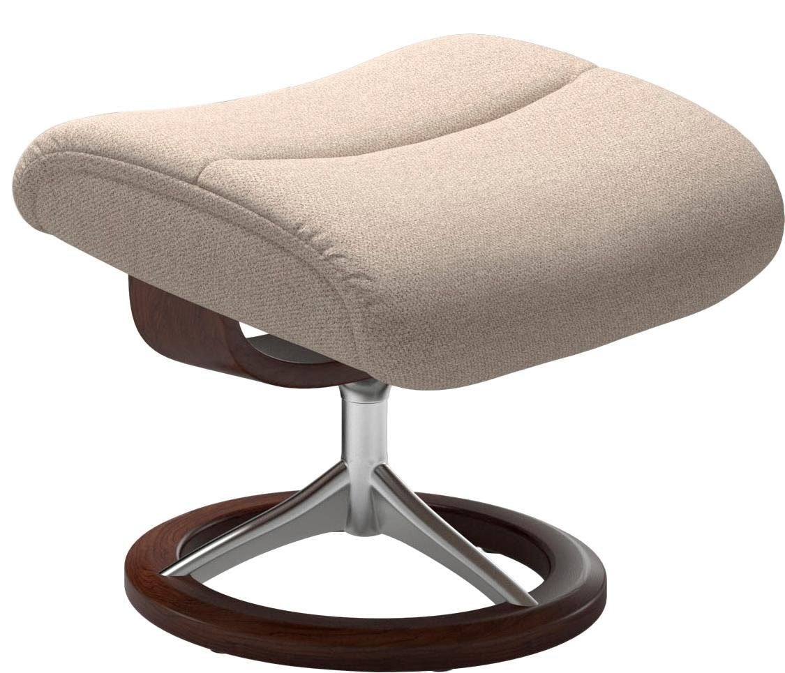Stressless® Fußhocker »View«, mit Signature Base,Gestell Braun