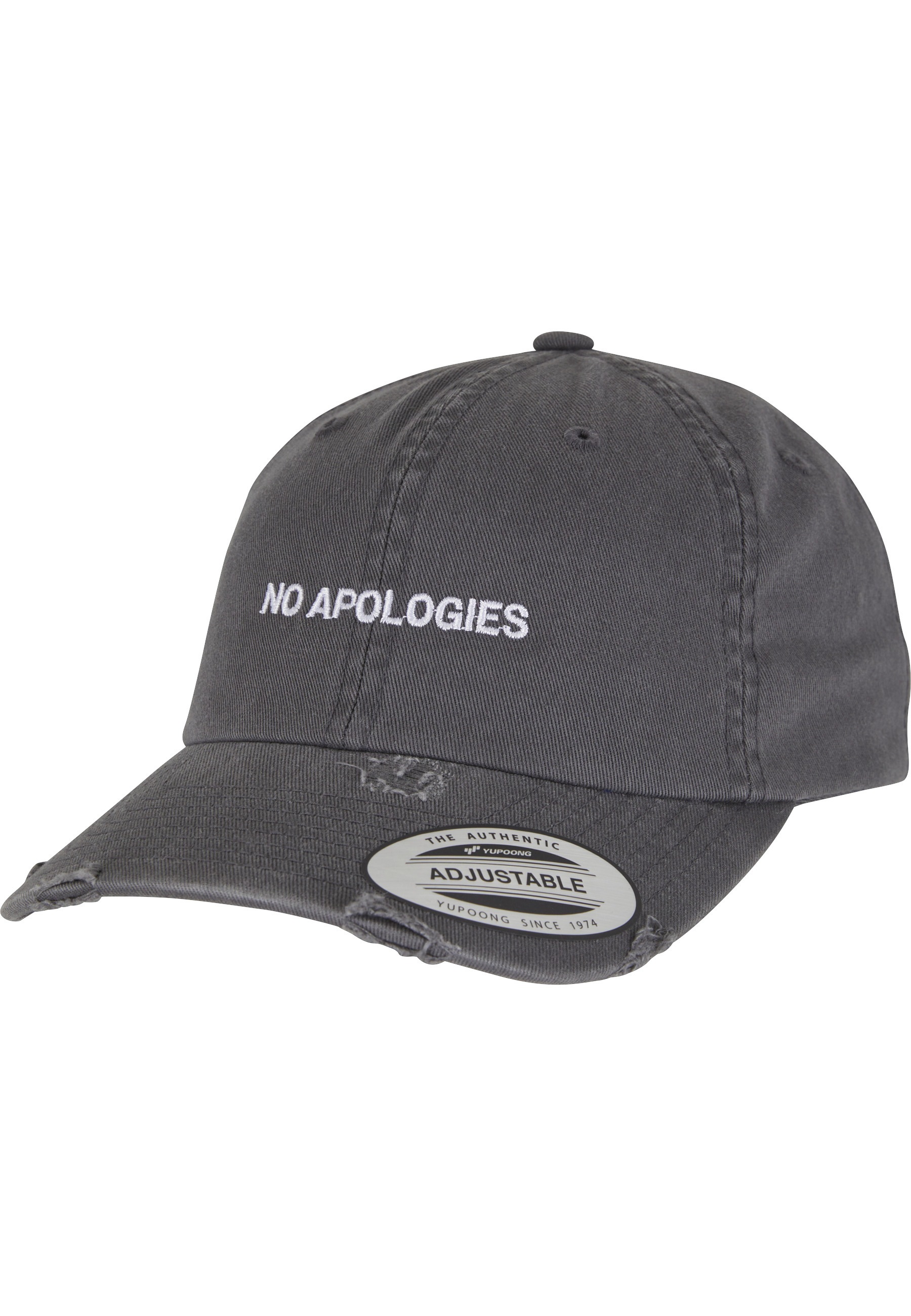MisterTee Snapback Cap »MisterTee No Apologies Low Profile Destroyed Cap«
