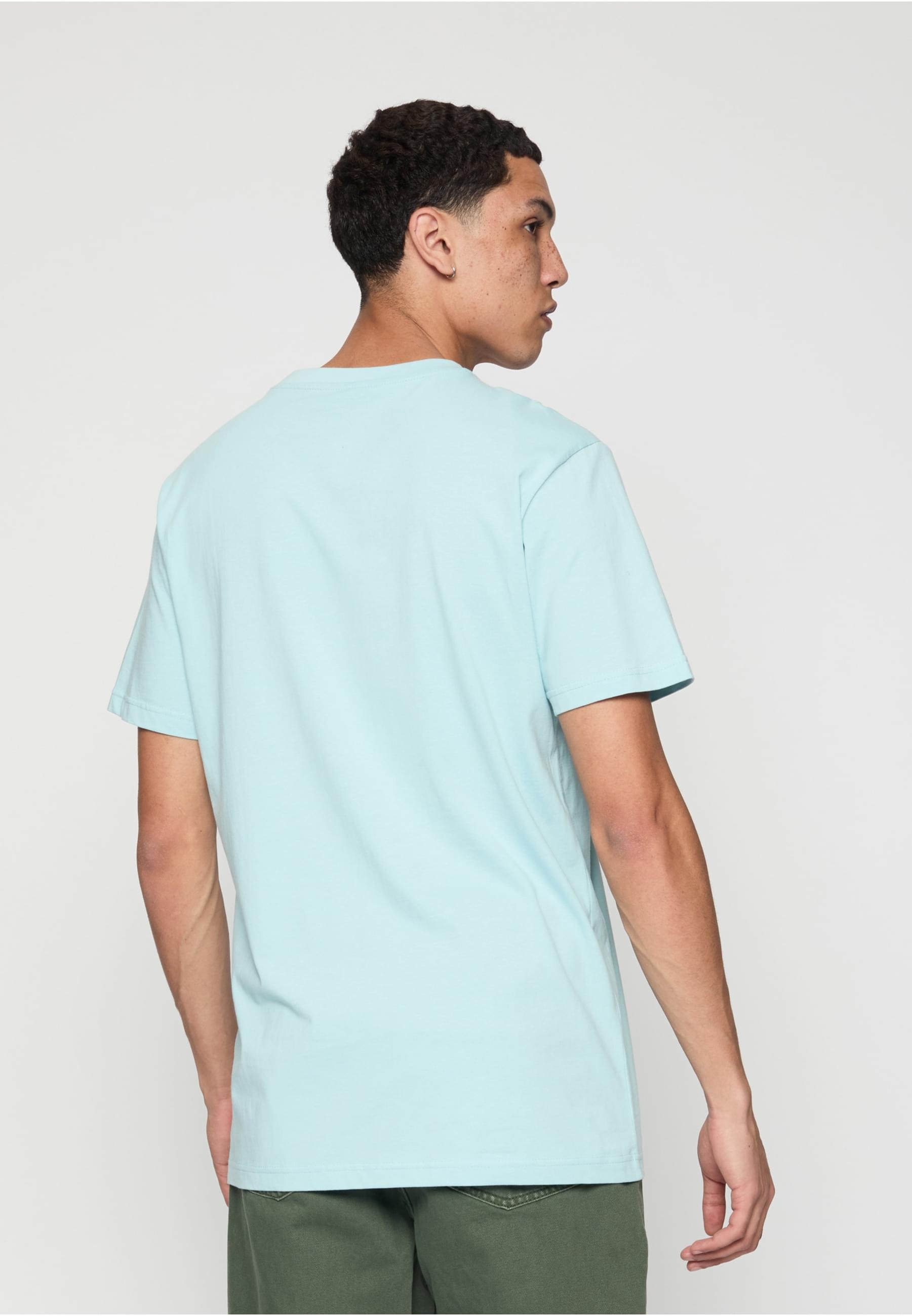 MisterTee Kurzarmshirt »MisterTee Herren Flamingo T-Shirt Round Neck«, (1 tlg.)