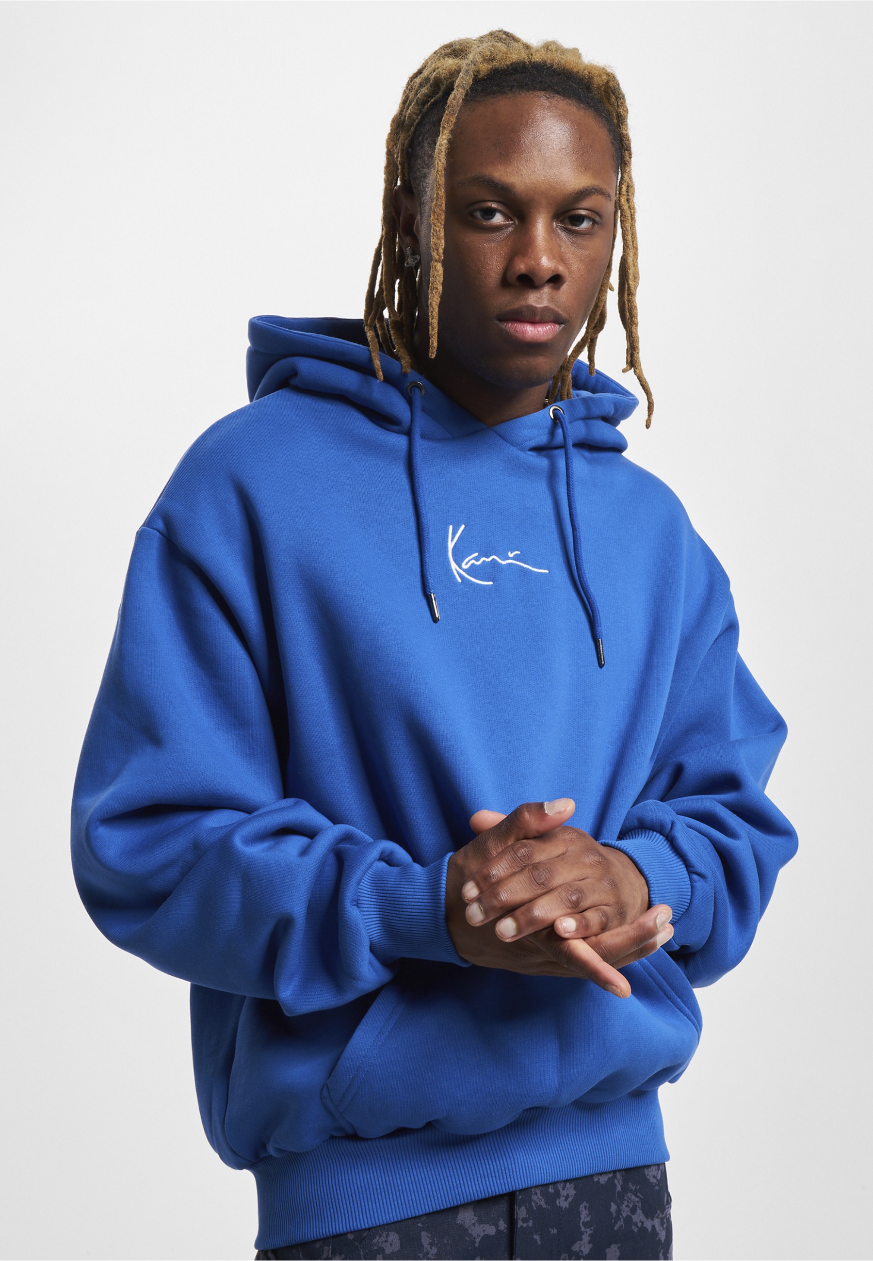 Karl Kani Kapuzenpullover »Karl Kani Herren KM232-037-1 KK Small Signature Print Hoodie« 1 Stk.