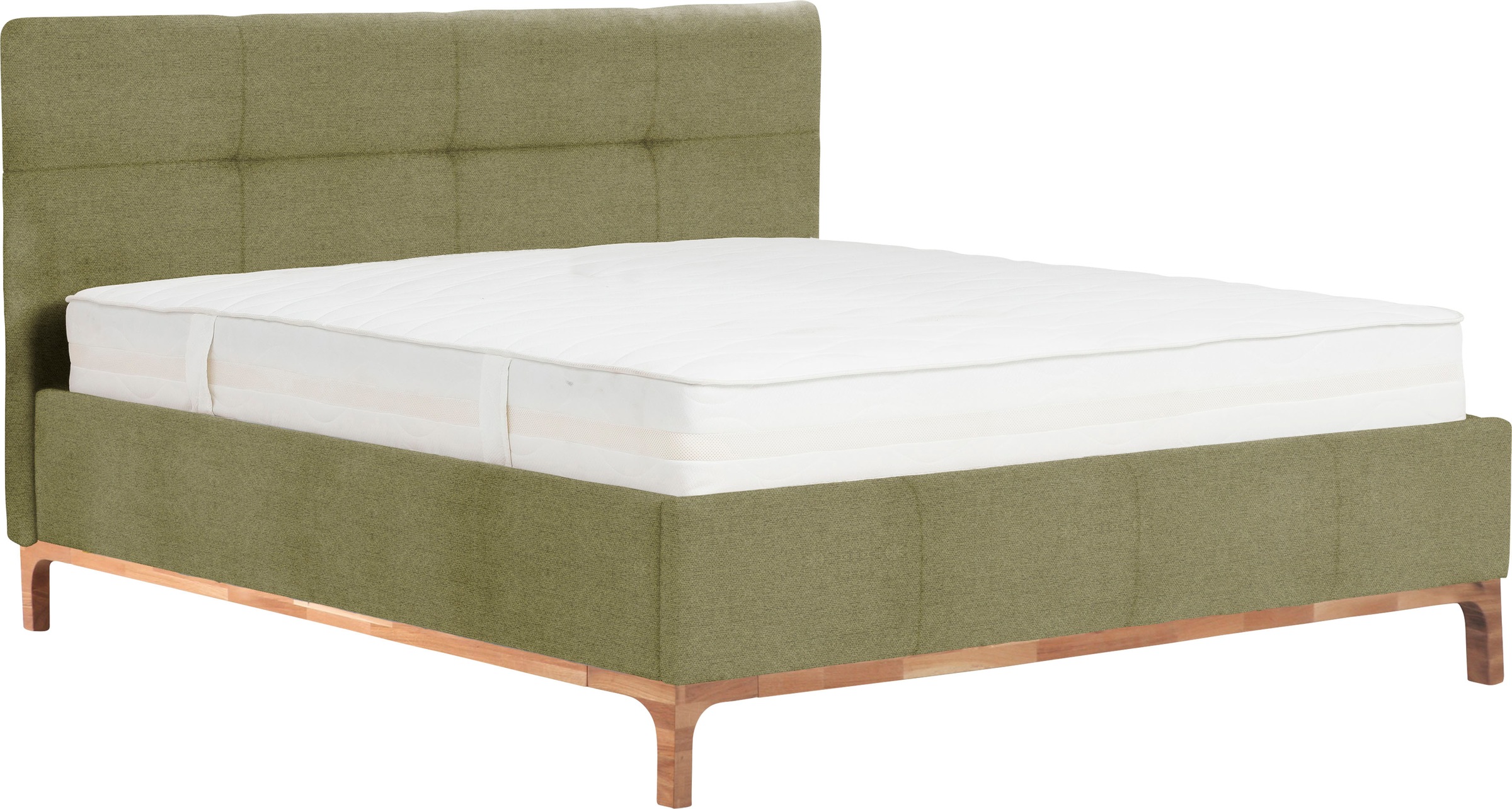 Home affaire Polsterbett "Noan" Bettkasten, Lattenrahmen mit Gasdruckfedern günstig online kaufen