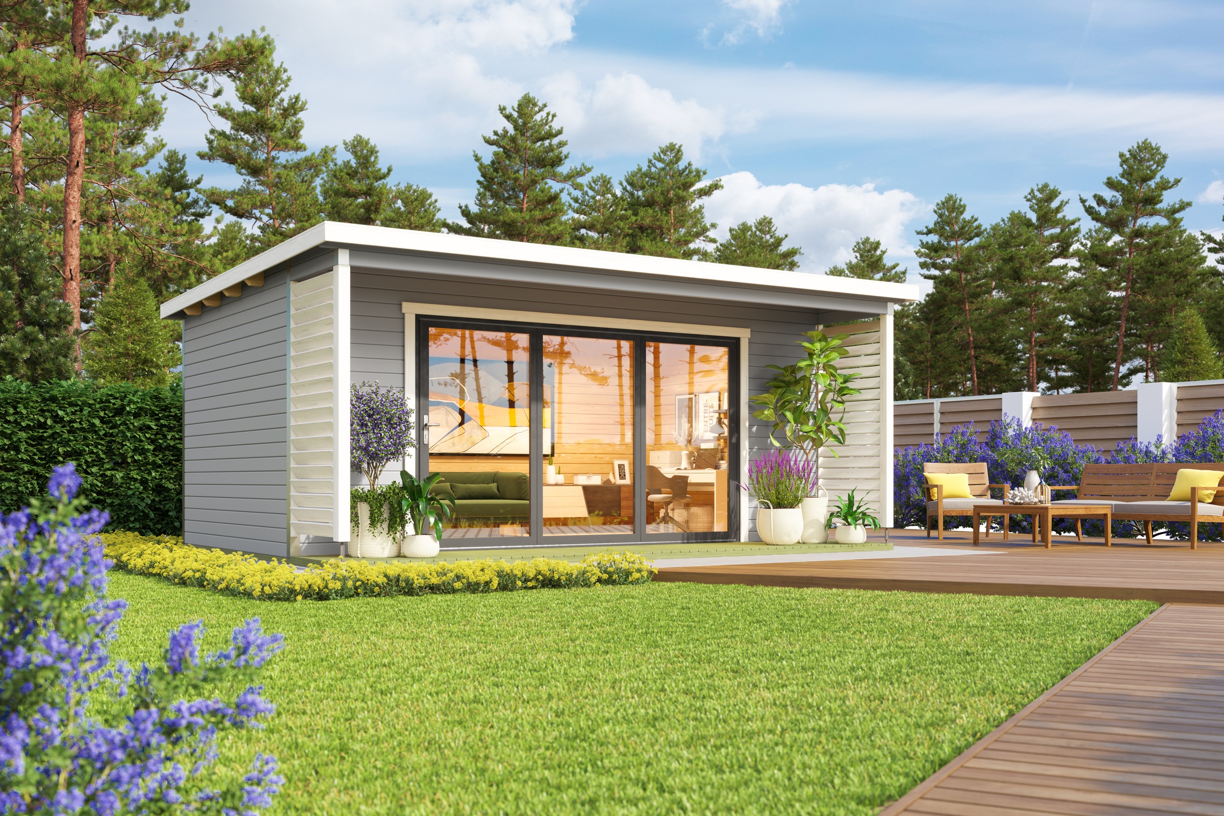 Nordic Holz Gartenhaus "LIVERPOOL 3" günstig online kaufen