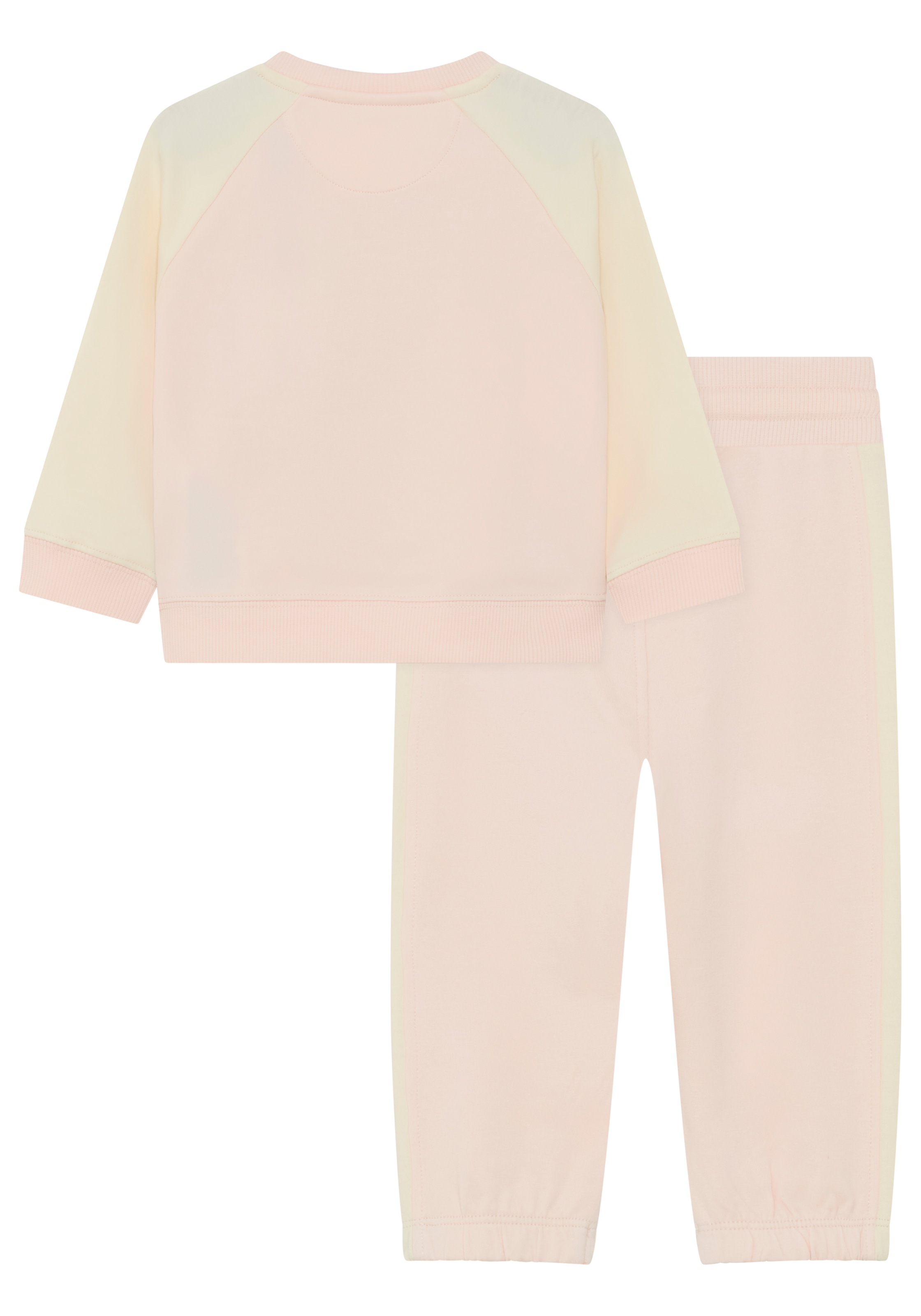 Calvin Klein Jeans Langarmshirt & Hose »COLOR BLOCK RAGLAN JOG SET« Set,  Regular fit mit Druckknopfverschluss