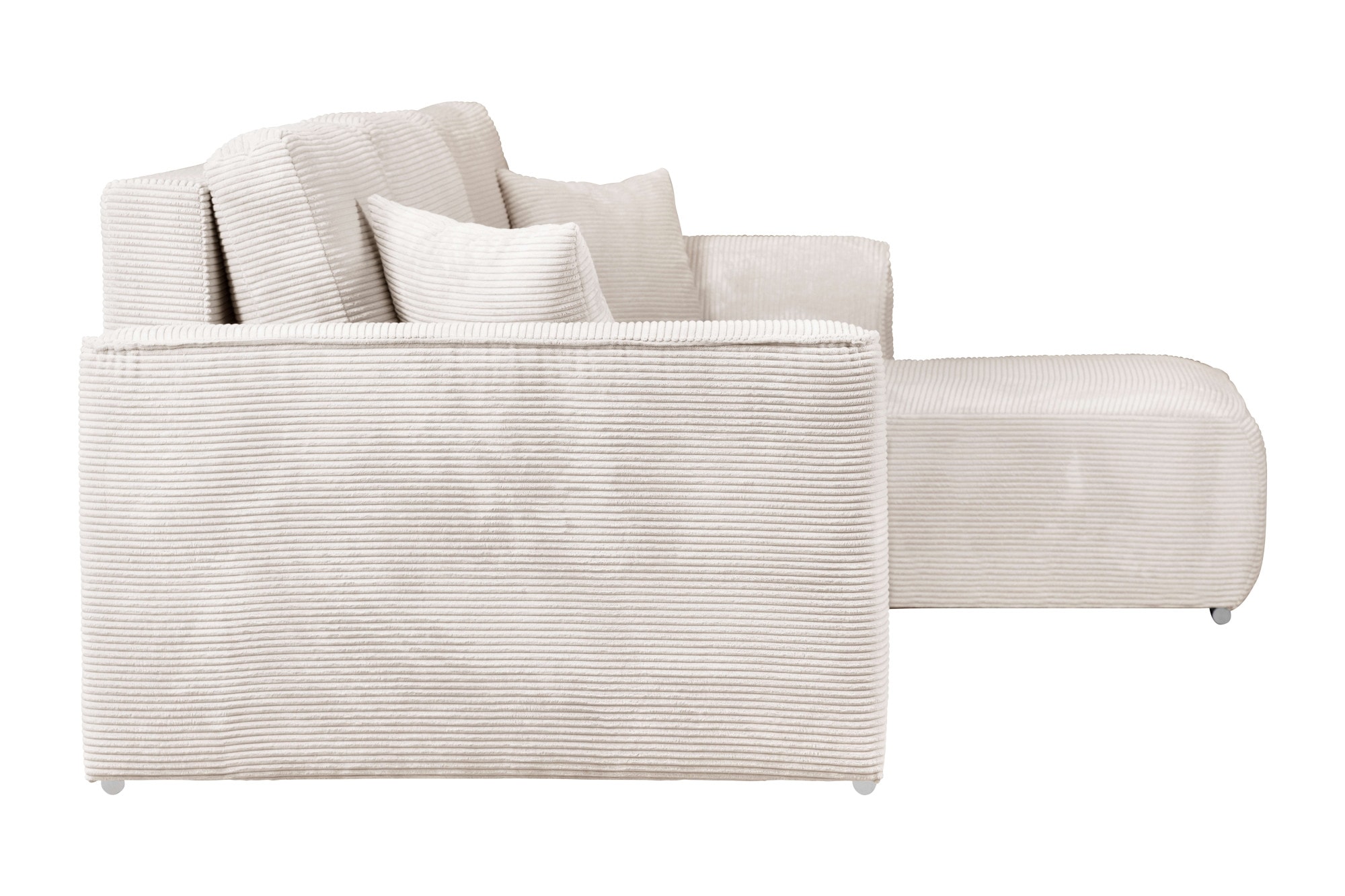 INOSIGN Ecksofa »BEATRICE optionale Schlafsofa mit Bettkasten, B/T/H: 265/170/86 cm«, L-Form, wahlweise auch mit Bettfunktion und Bettkasten