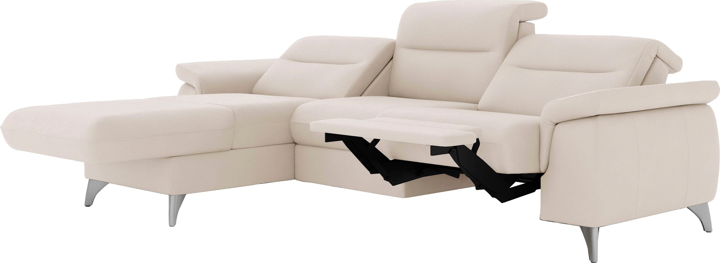 Sit & More Astoria Ecksofa L-Form, Beige 6