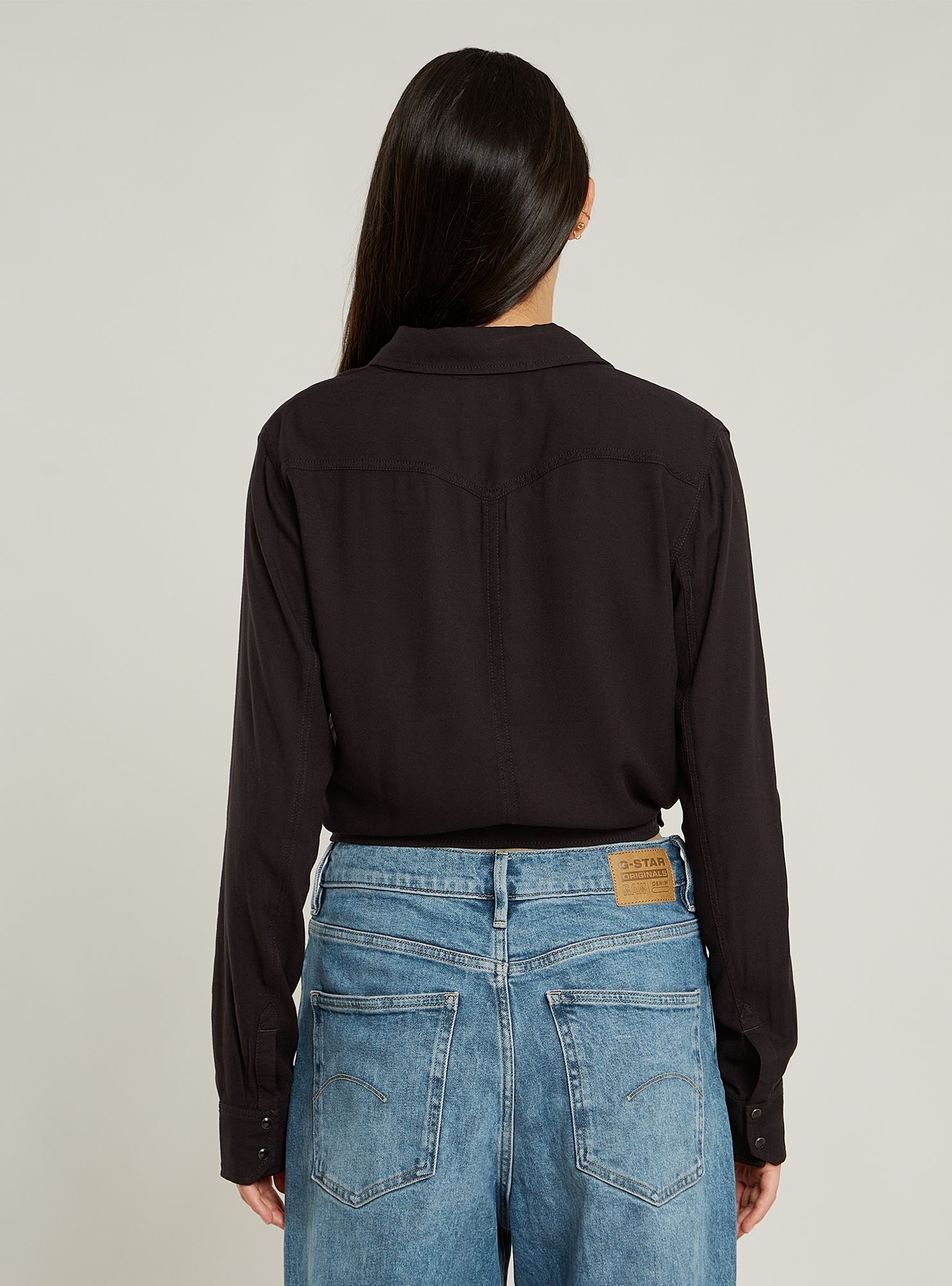 G-STAR Langarmshirt "Tacoma Wrap Hemd" günstig online kaufen