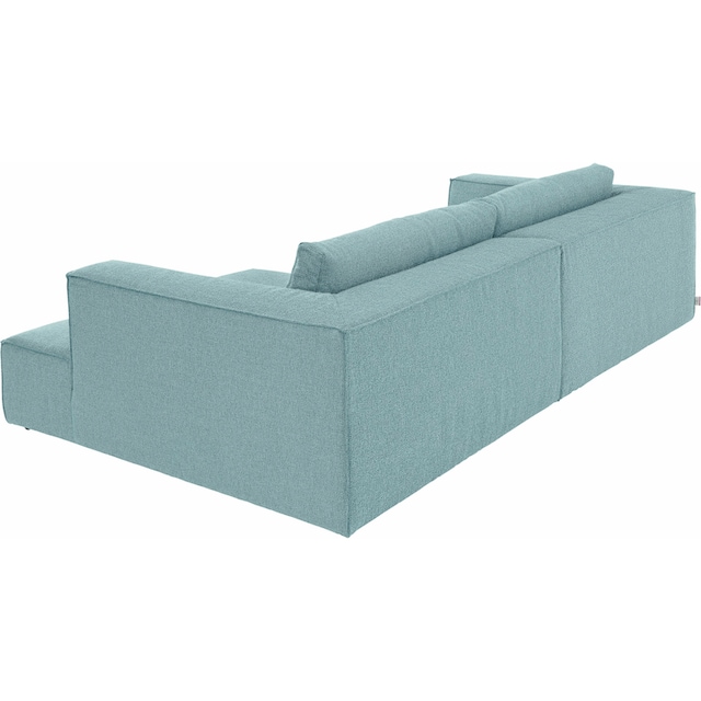 TOM TAILOR HOME Ecksofa »Big Cube Style«, (2 St.), mit cleanen Stegkissen, extra  große Sitztiefe, Breite 270cm | BAUR