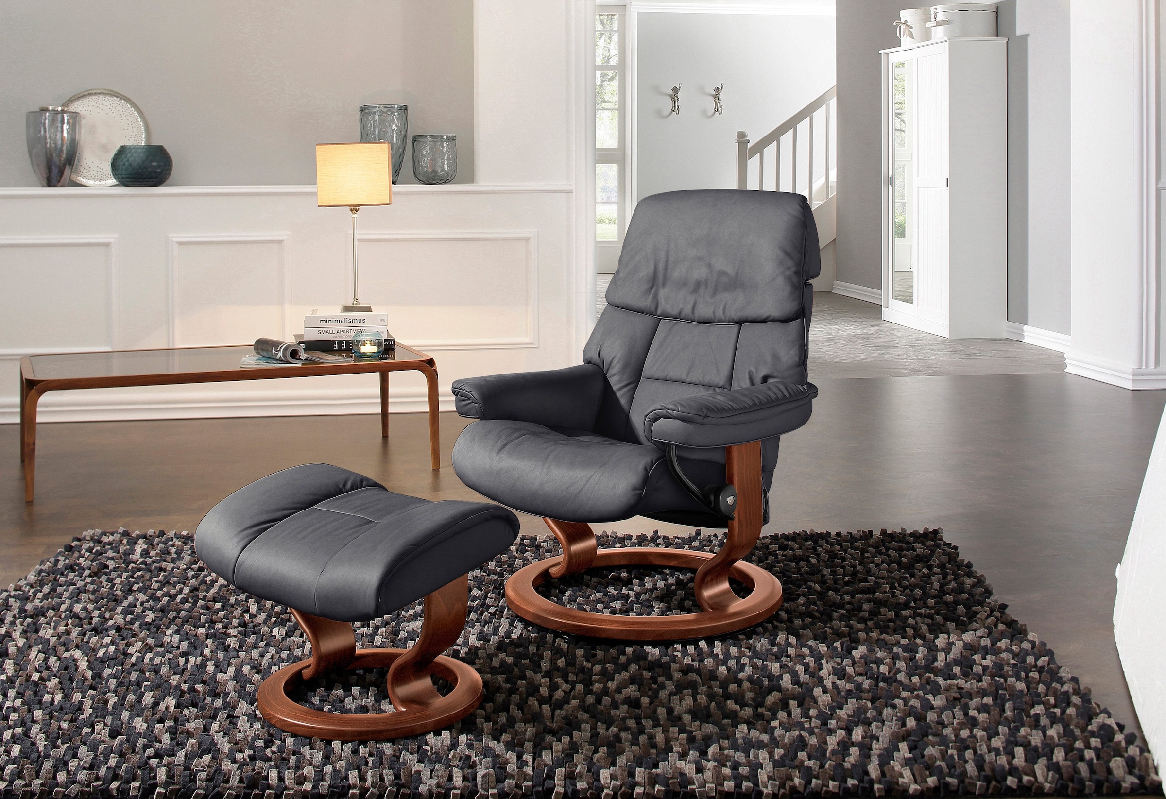 Stressless Relaxsessel "Ruby", (Set, Relaxsessel mit Hocker), mit Classic B günstig online kaufen
