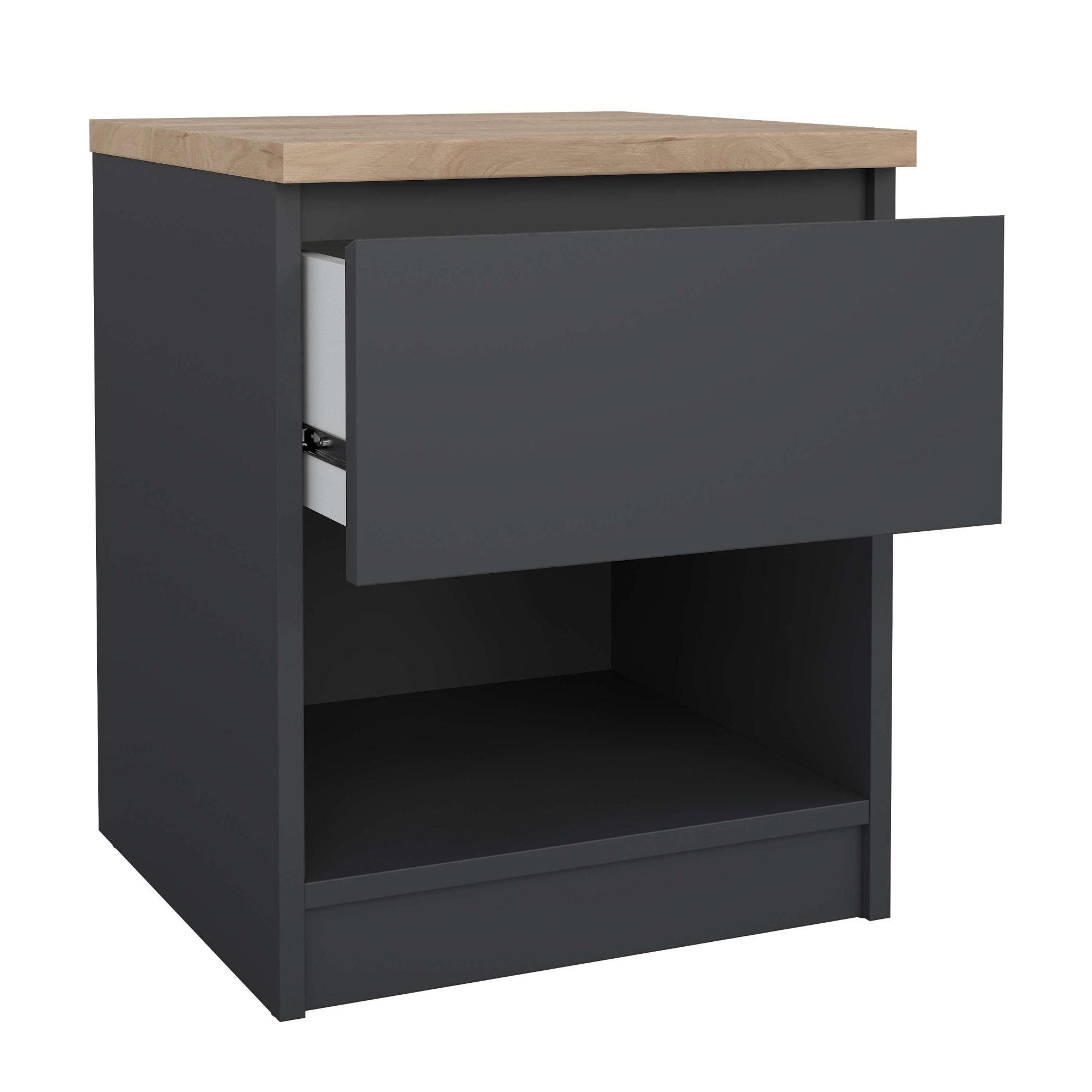 Home affaire Nachttisch »Naia, Nachtkommode, Nachtschrank, Beistelltisch« mit 1 Schublade, Breite 40 cm, Höhe 50 cm