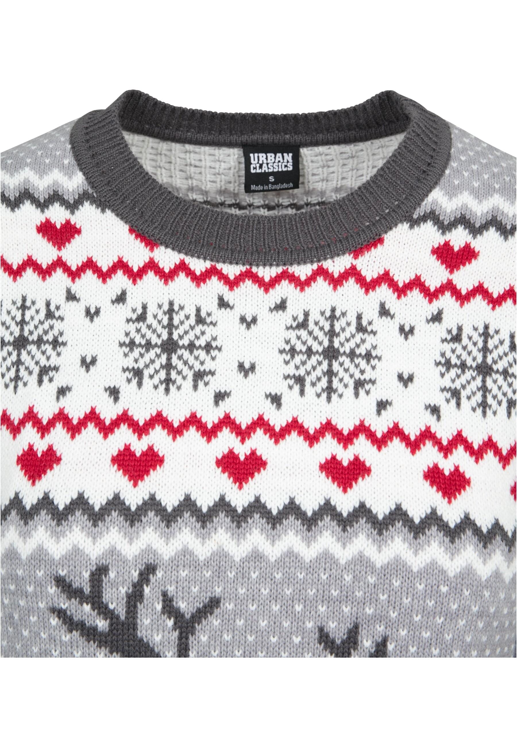 URBAN CLASSICS Rundhalspullover »Urban Classics Damen Ladies Sausage Dog Christmas Sweater«, (1 tlg.)