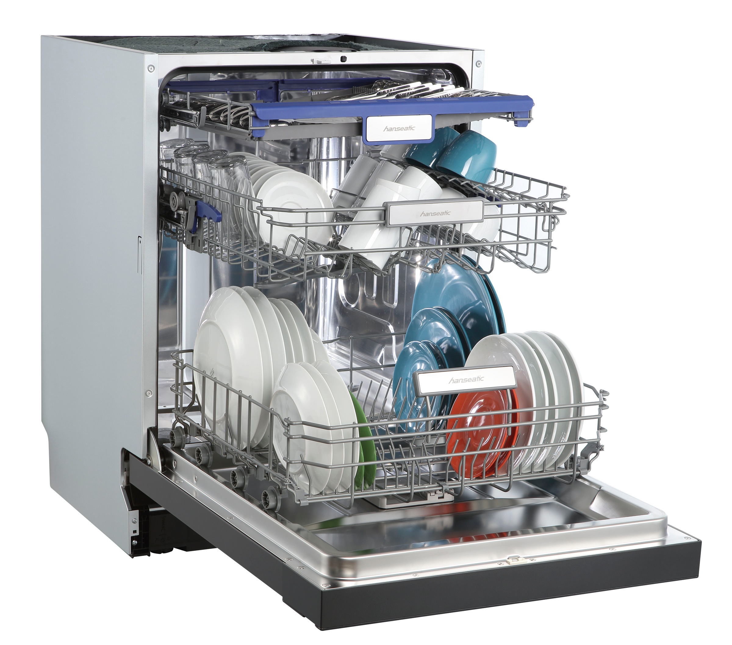 Thumbnail - Hanseatic Unterbaugeschirrspüler "HD6B14B35E" 14 tlg. Maßgedecke Unterbau, mit automatischer Türöffnung, mit Kindersiche...