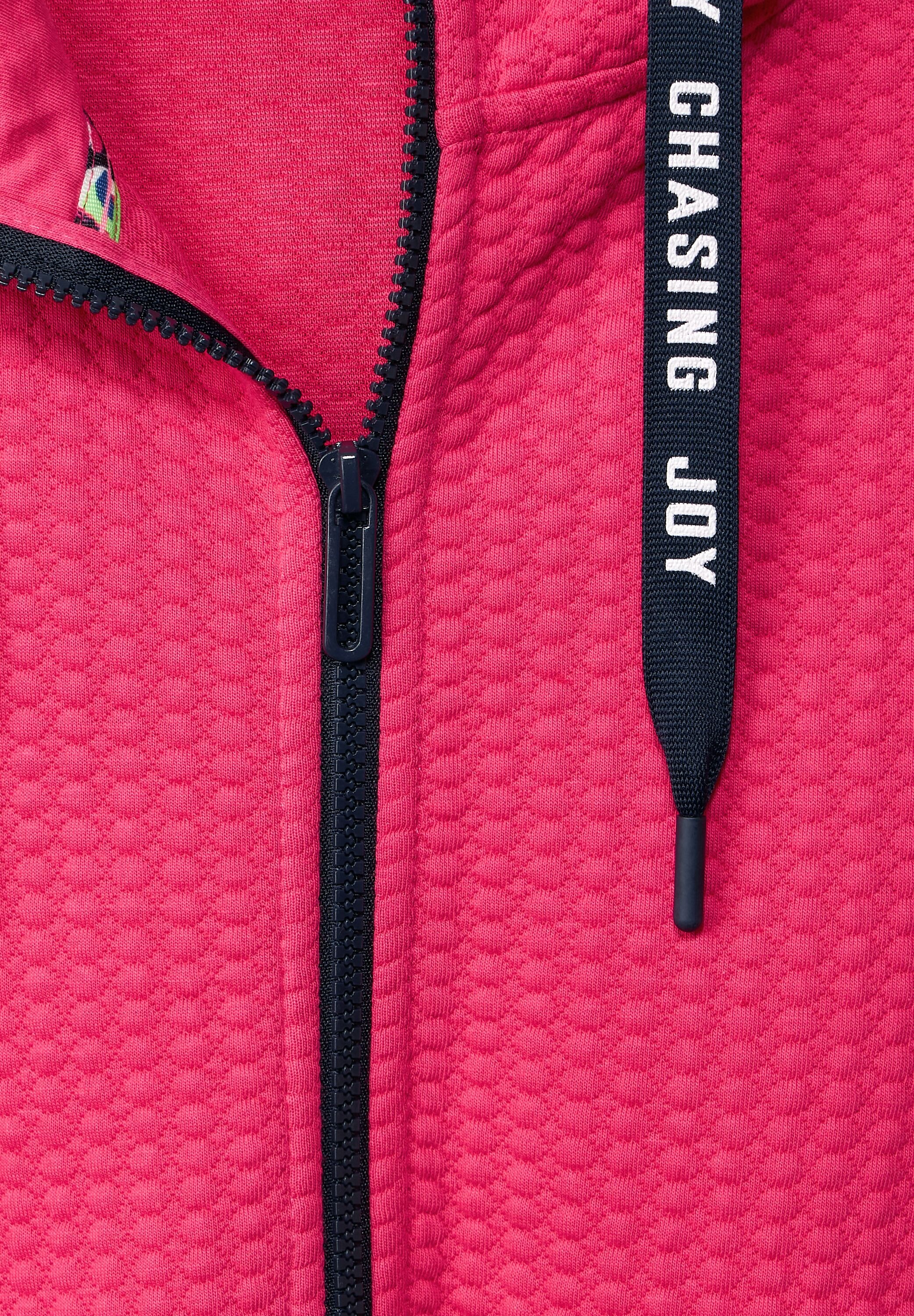 Cecil Sweatjacke, in Unifarbe