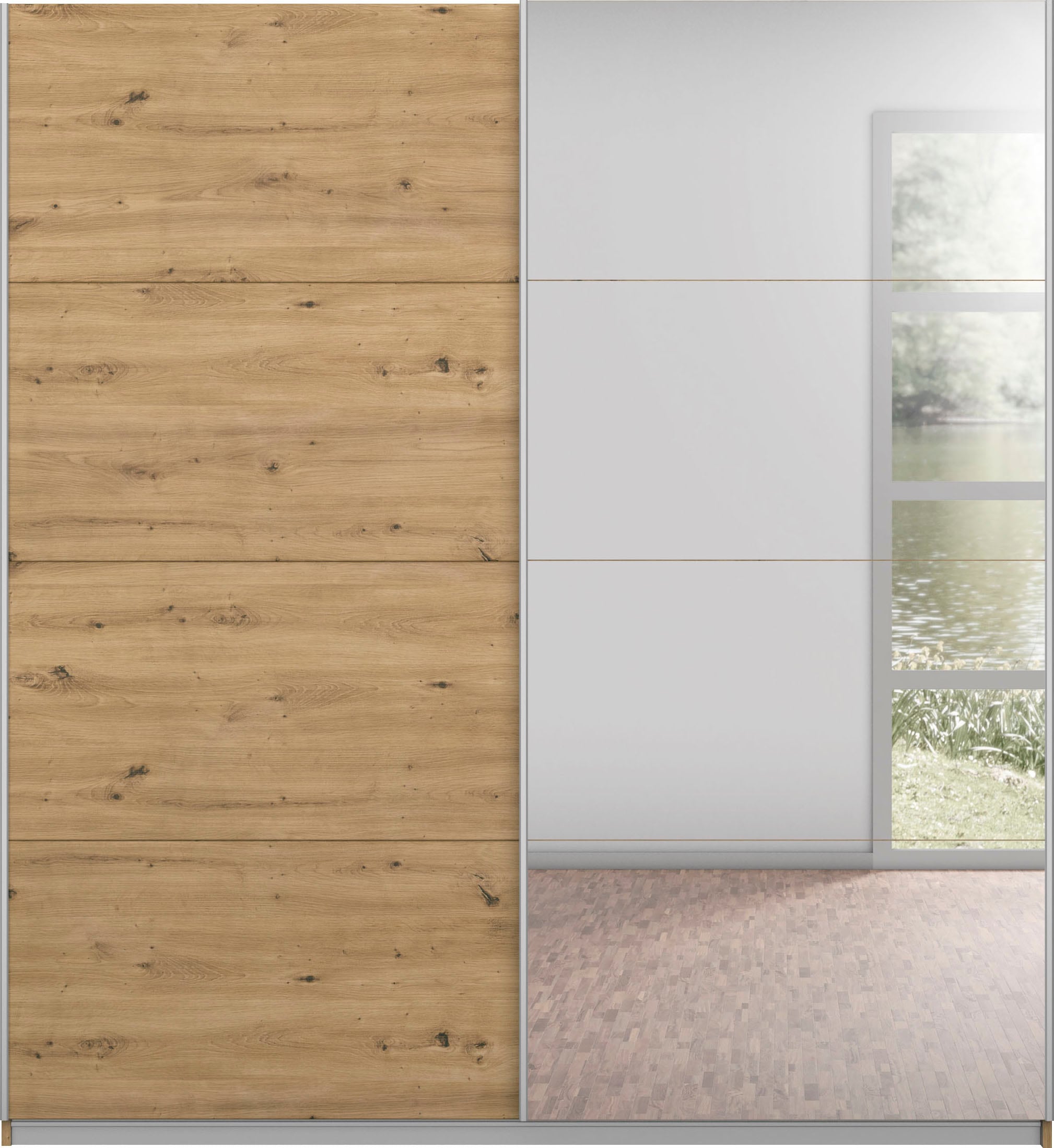 OTTO home Schwebetürenschrank "Kleiderschrank Schrank Garderobe Schlafzimme günstig online kaufen