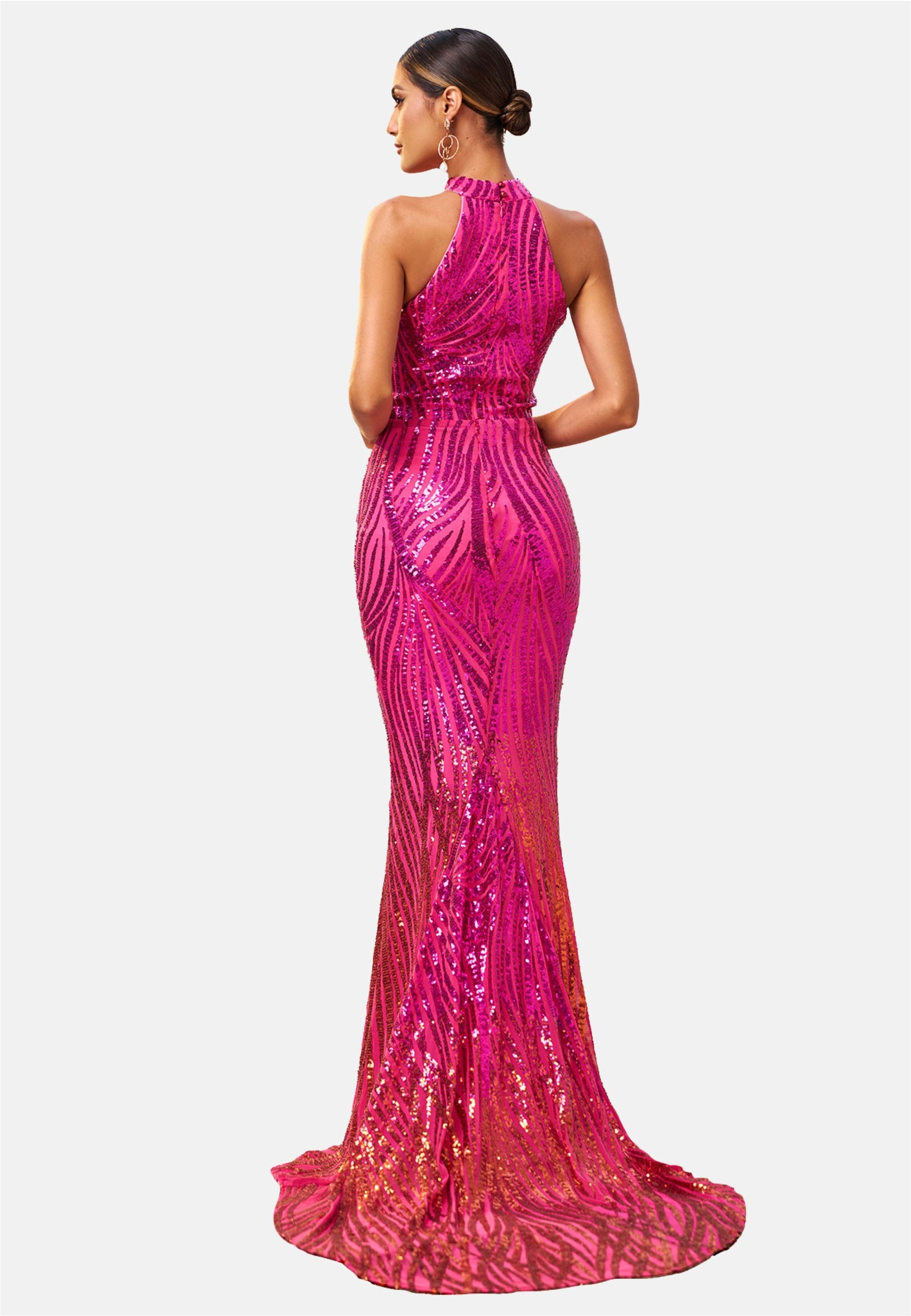 Moda Minx Jerseykleid »Kara Long Dress«, im angesagten Mermaid-Schnitt