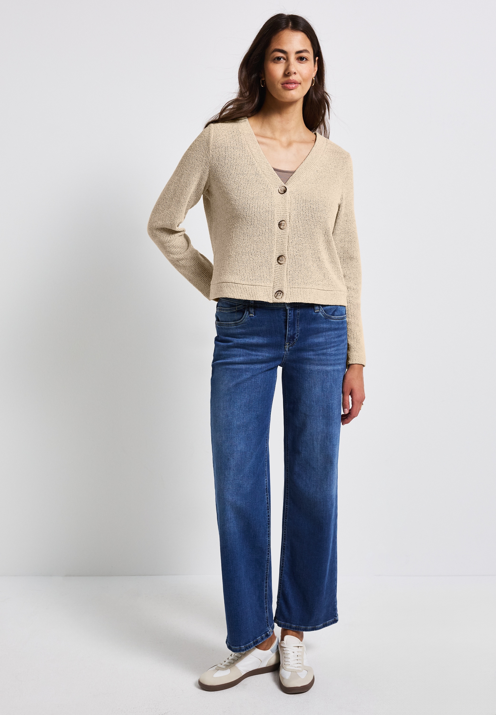 STREET ONE Cardigan, mit Knopfleiste