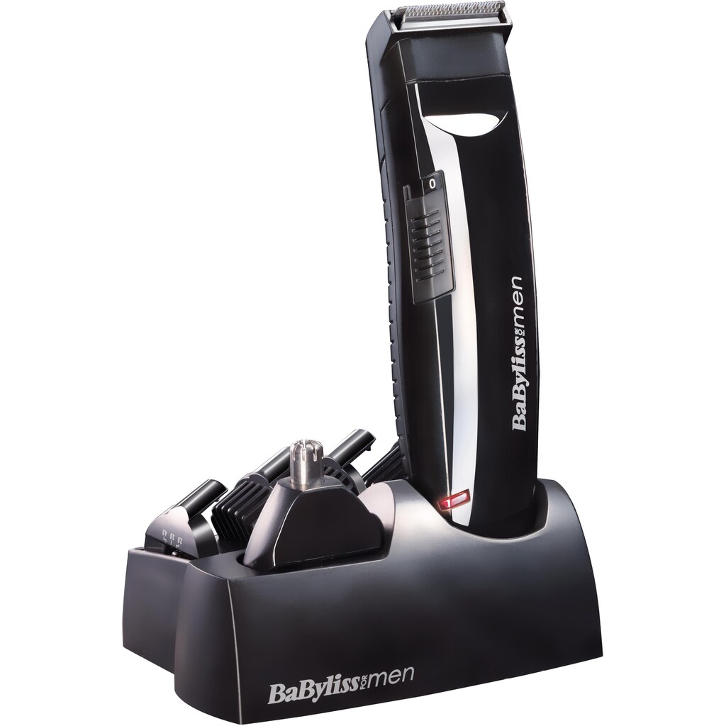 BaByliss Multifunktionstrimmer »E823E«, 5 Aufsätze, Automatische Spannungsanpassung auf Reisen