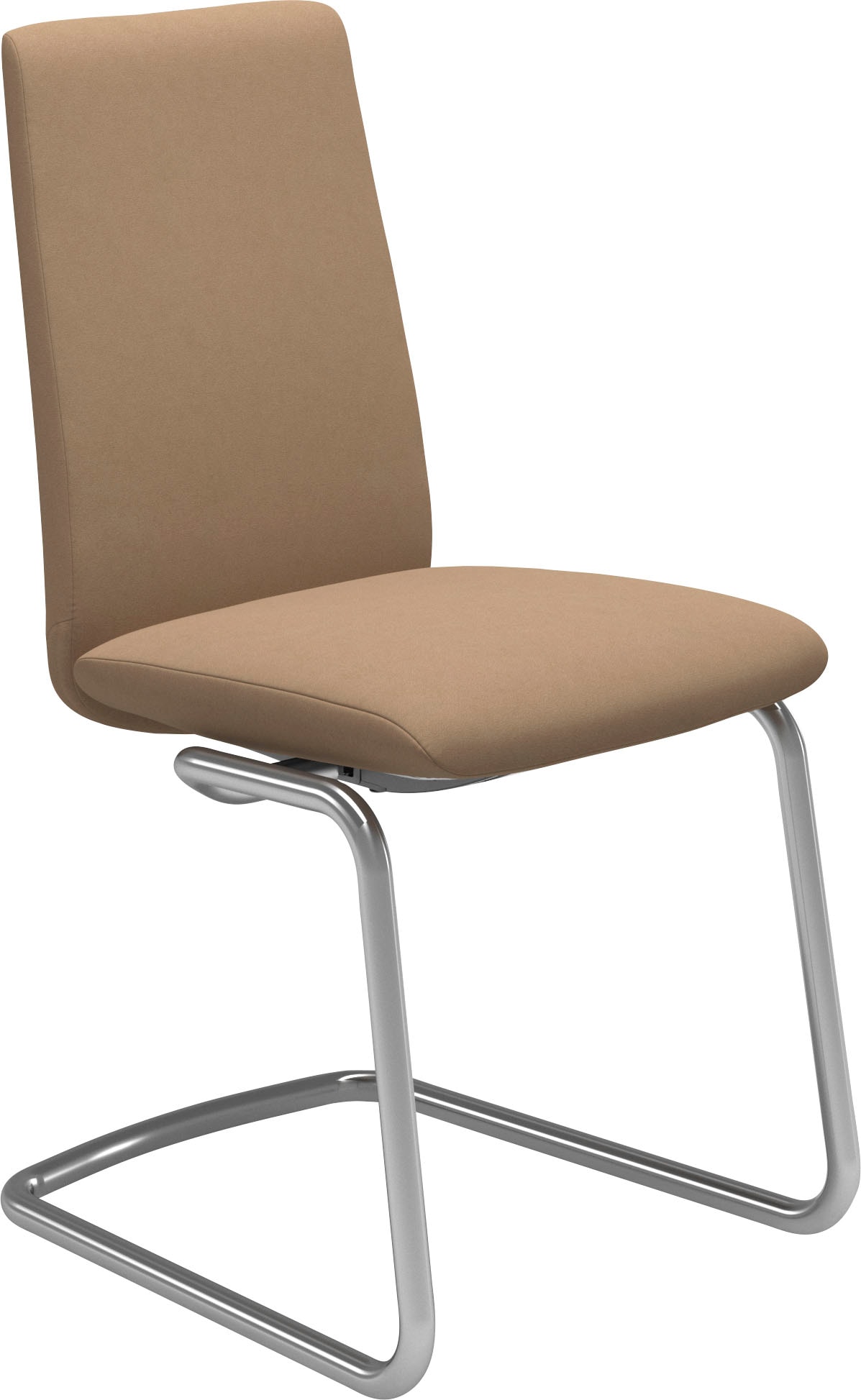 Stressless Polsterstuhl "Laurel", Microfaser DINAMICA, Low Back, Größe M, mit Beinen aus Stahl in Chrom glänzend