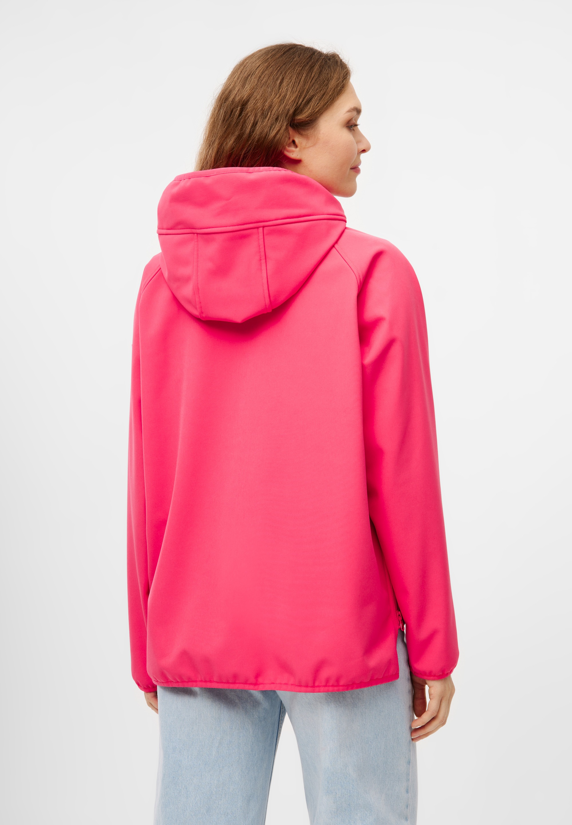 Derbe Softshelljacke »Peutby«, mit Kapuze, wasserabweisend, winddicht, Kapuze