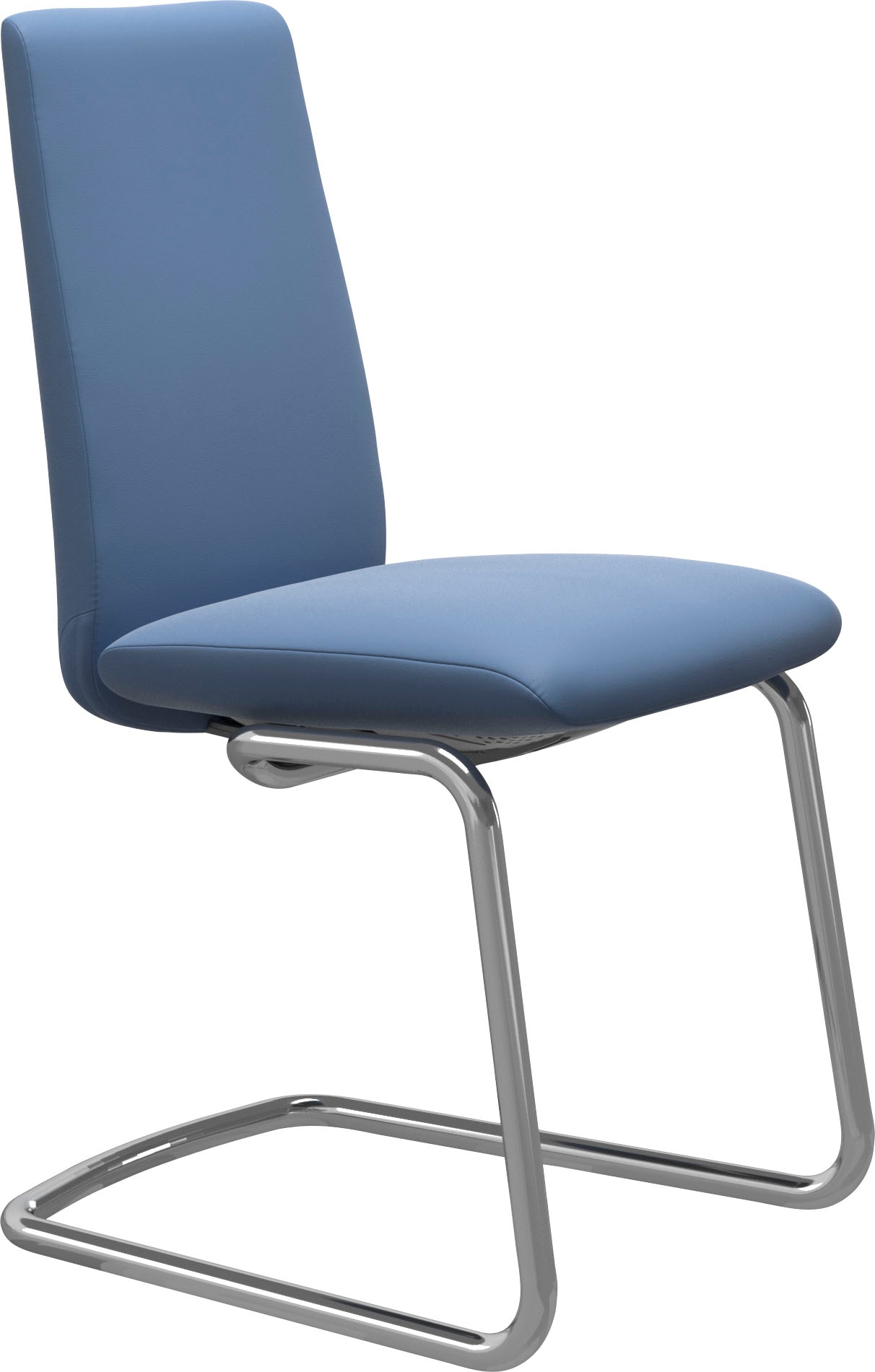 Stressless Polsterstuhl "Laurel", Leder BATICK, Low Back, Größe M, mit Beinen aus Stahl in Chrom glänzend