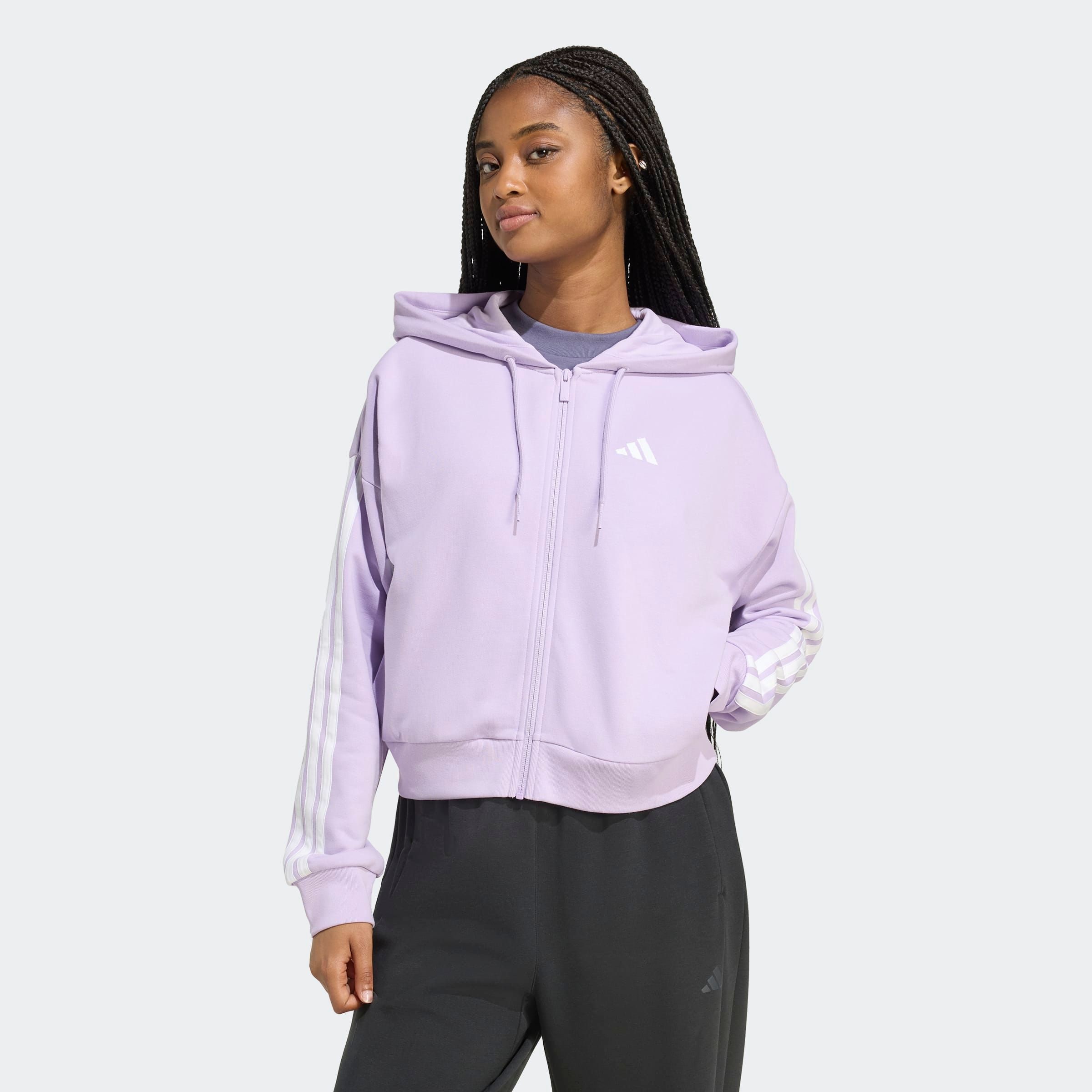 adidas Sportswear Kapuzensweatshirt "W 3S FT FZ HD" günstig online kaufen