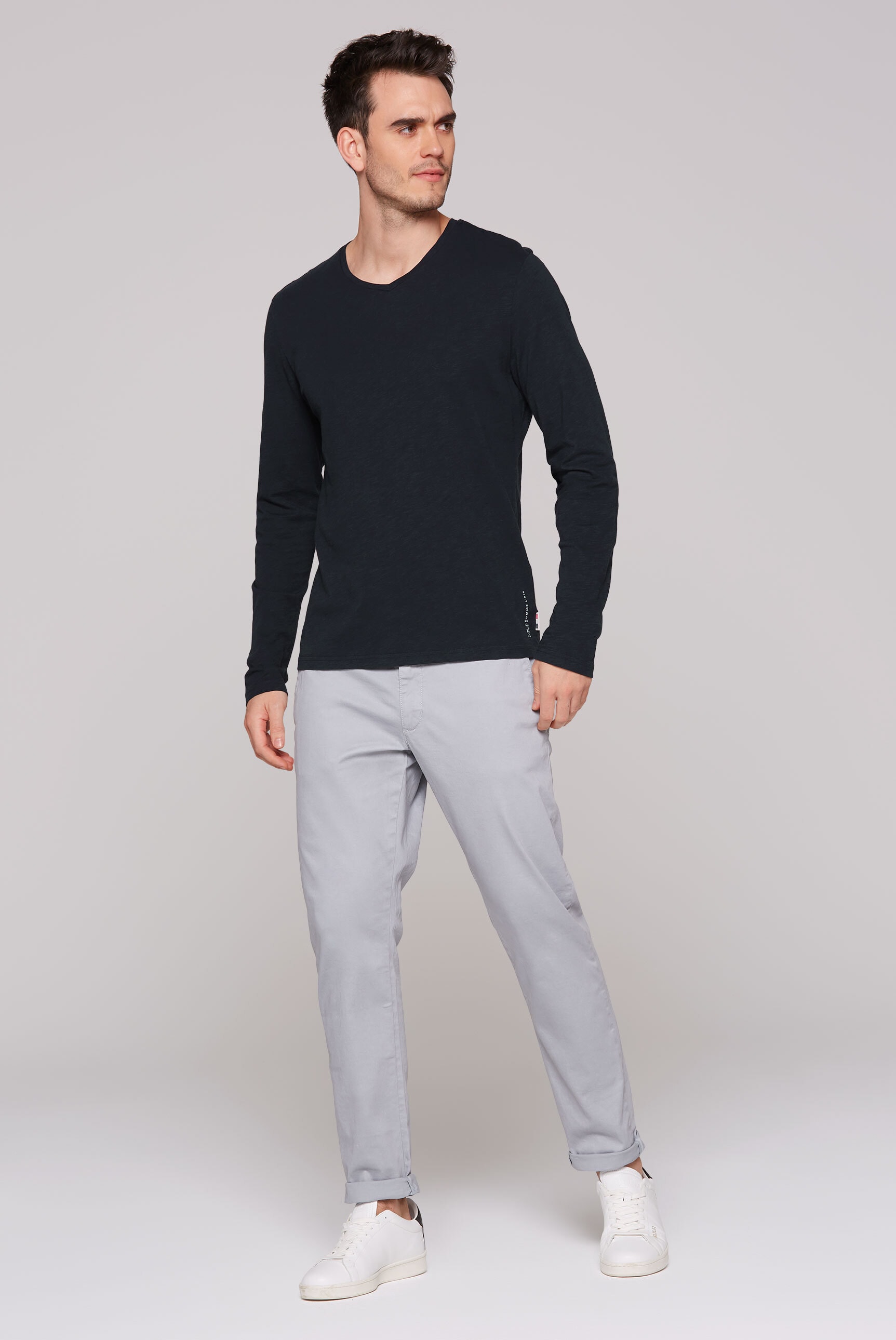 CMPD V-Shirt, aus Baumwolle