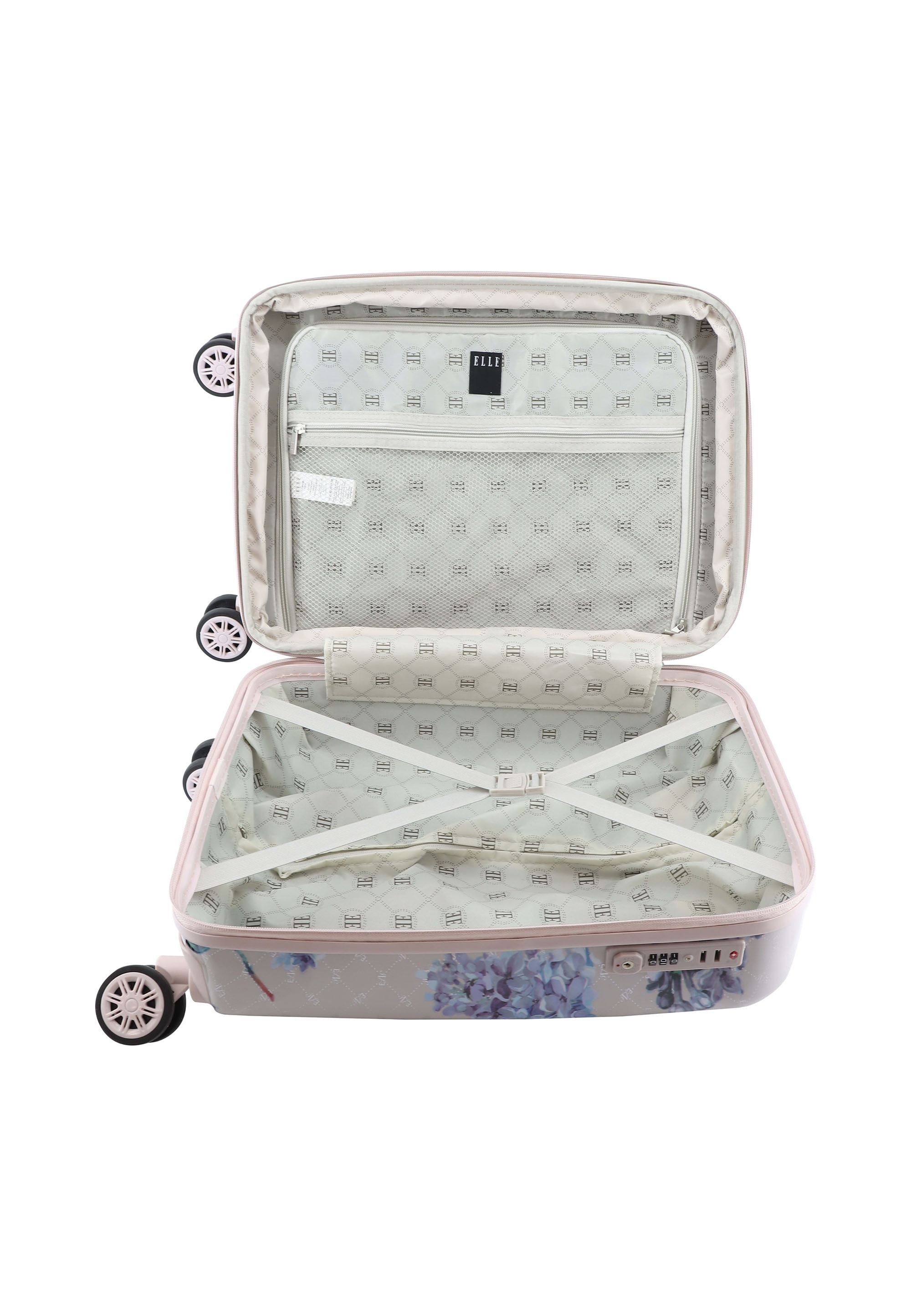 Elle Koffer »Floret«, aus ABS- und PC-Materialien
