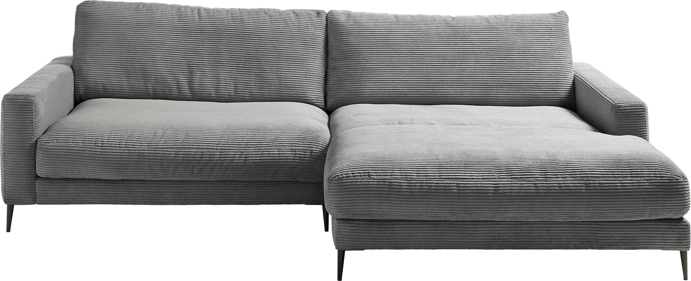 Home affaire Ecksofa "Downtown, B/T/H: 272/190/84 cm L-Form" weicher Sitzko günstig online kaufen