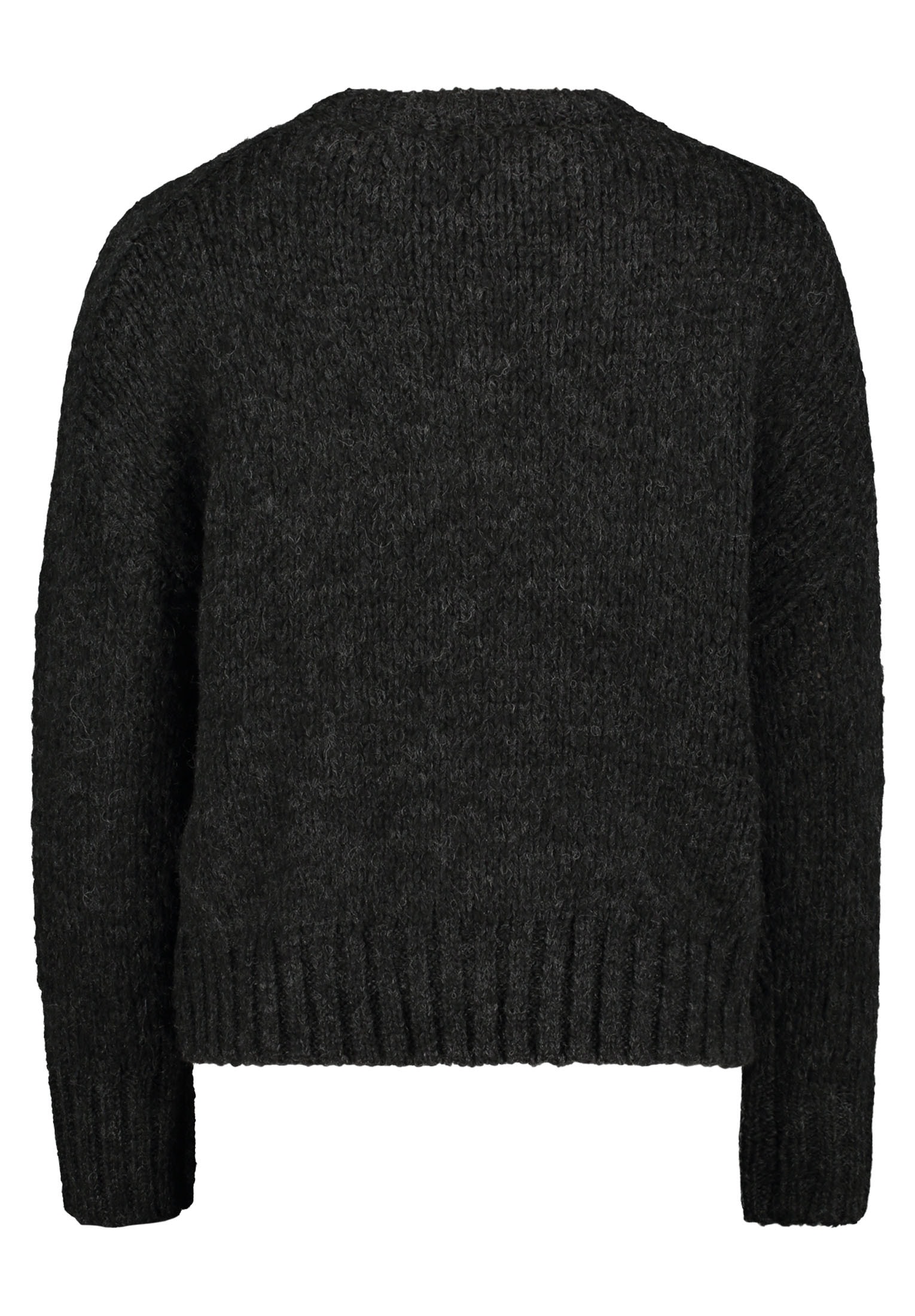 Cartoon Strickpullover »Cartoon Basic-Pullover mit Rundhalsausschnitt«, (1 tlg.), Rippbündchen
