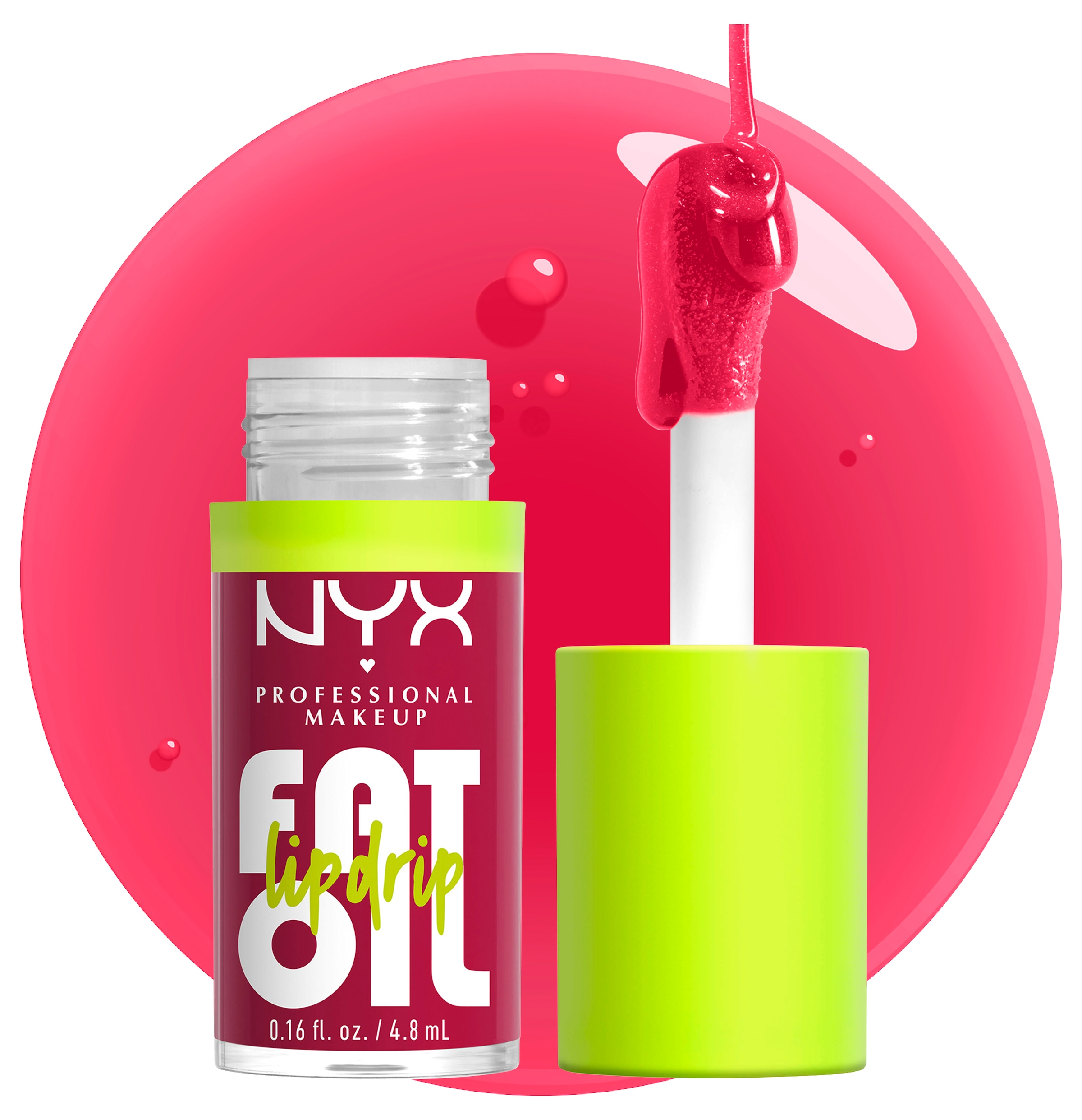 NYX Schmink-Set »NYX Professional Makeup Fat Oil Lip Drip Kit, Lip Glos«, Nicht klebrig, polstert die Lippen auf, pflegt, glänzendes Finish.