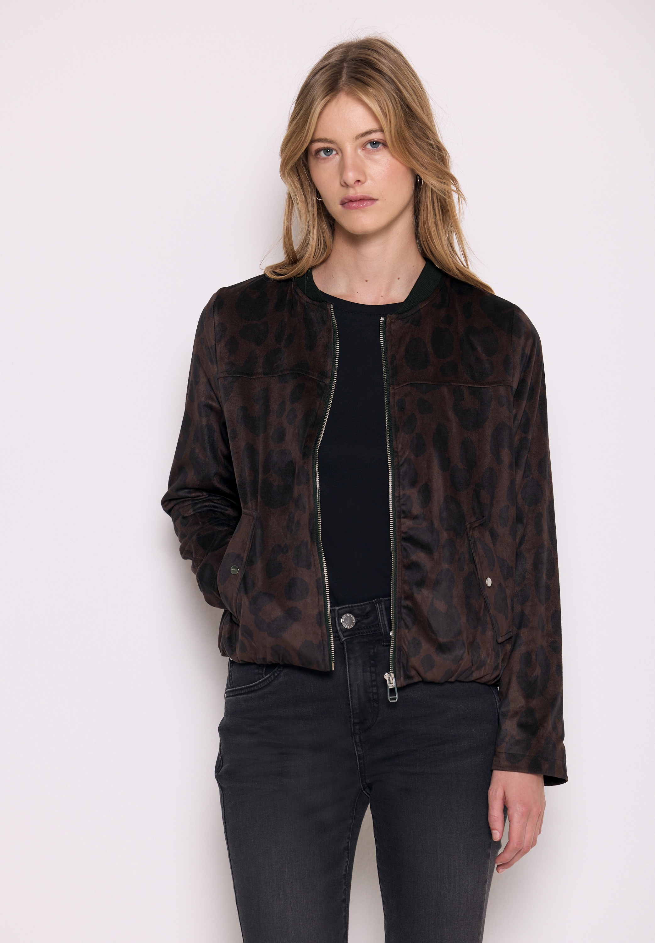 STREET ONE STUDIO Blouson, ohne Kapuze, mit Elastiksaum günstig online kaufen