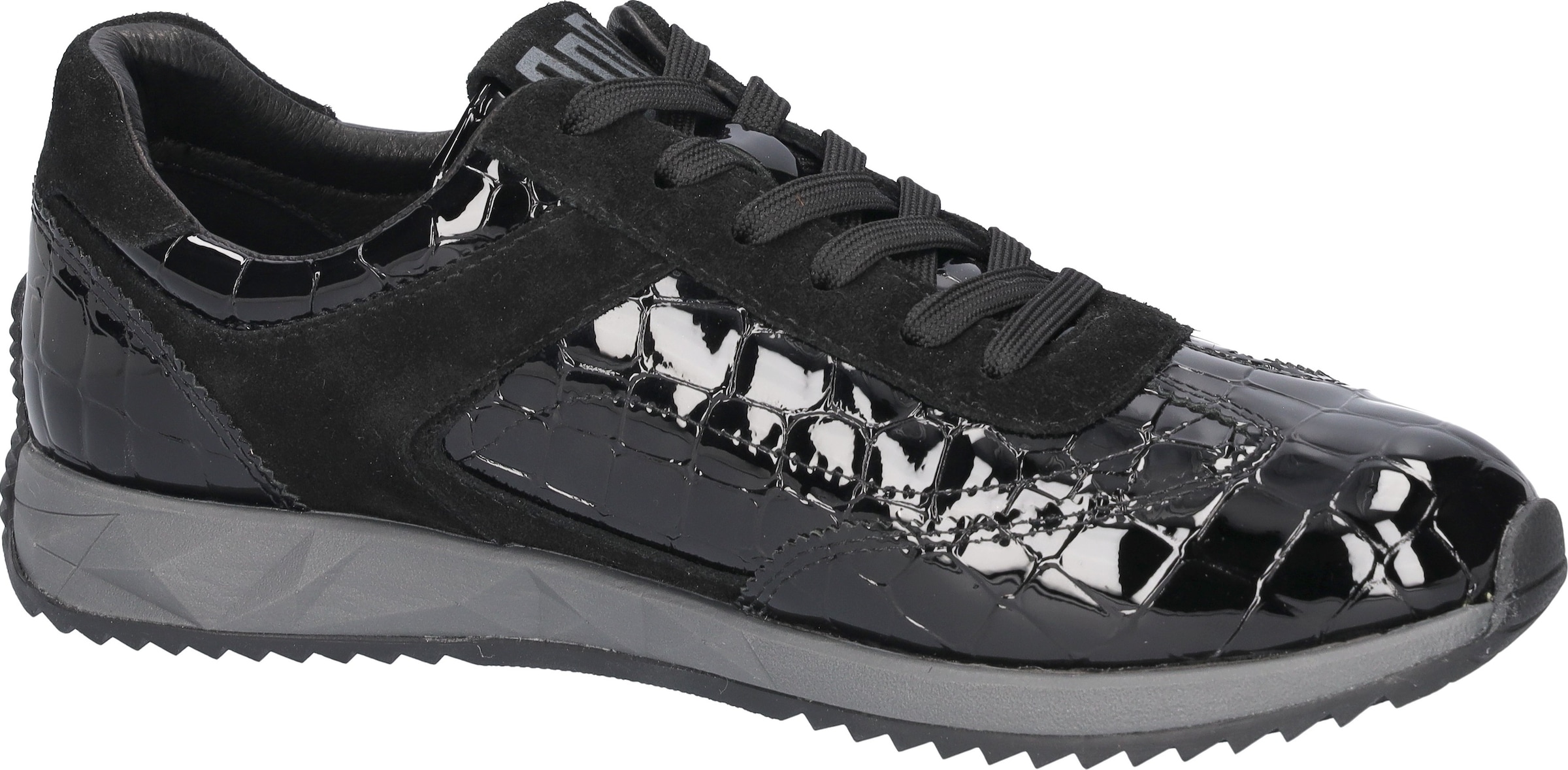 Waldläufer Schnürschuh »H-Janett«  Sneaker in Kroko-Optik, Bequemschuh in H-Weite