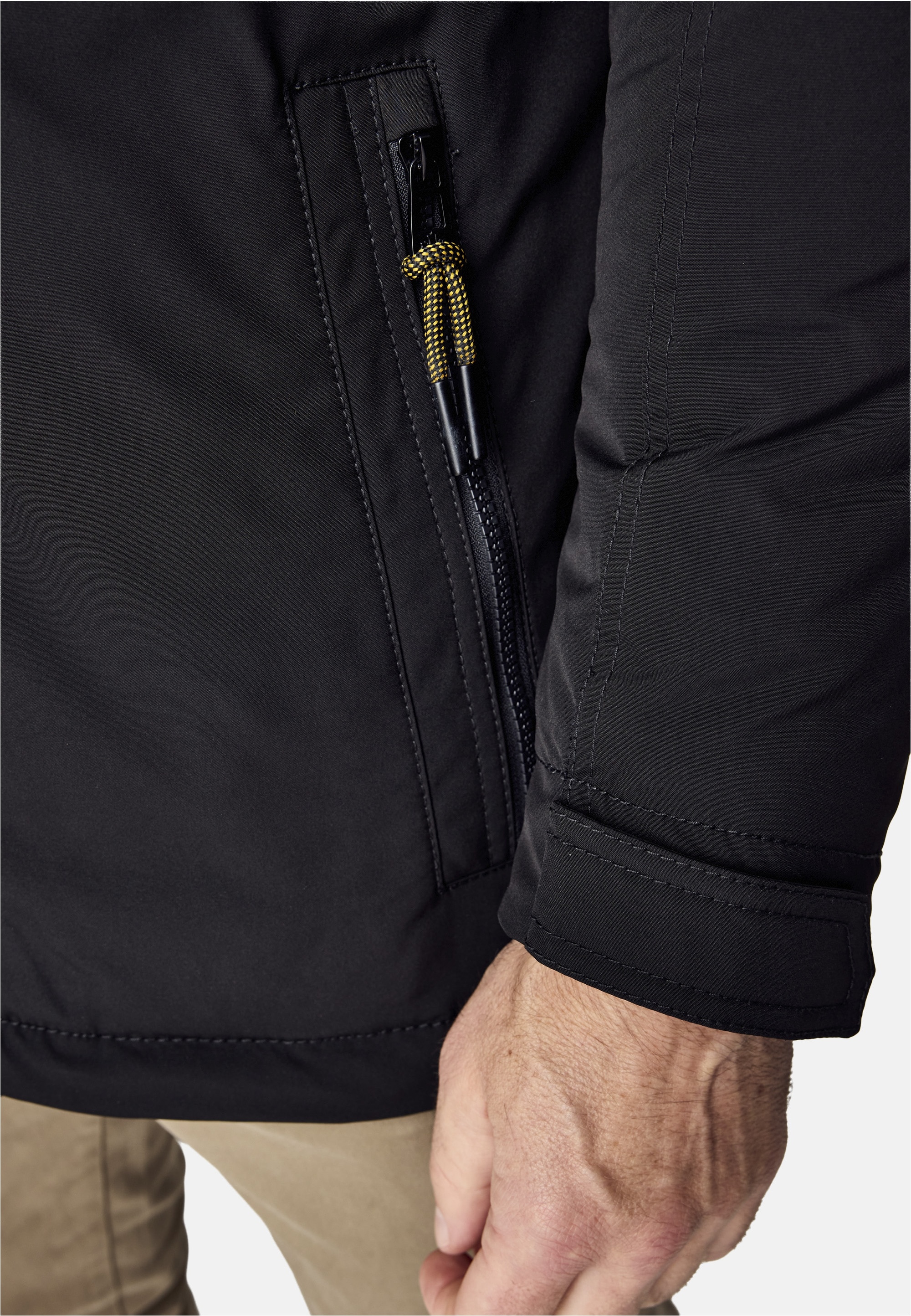 New Canadian Outdoorjacke »CO-3«, mit Fleece-Einsatz am Innenkragen