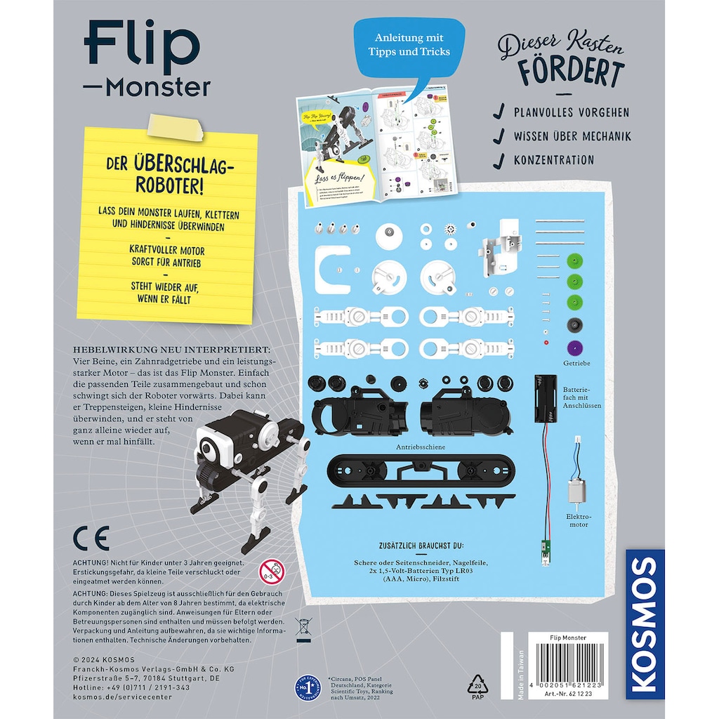 Kosmos Experimentierkasten »Flip Monster«