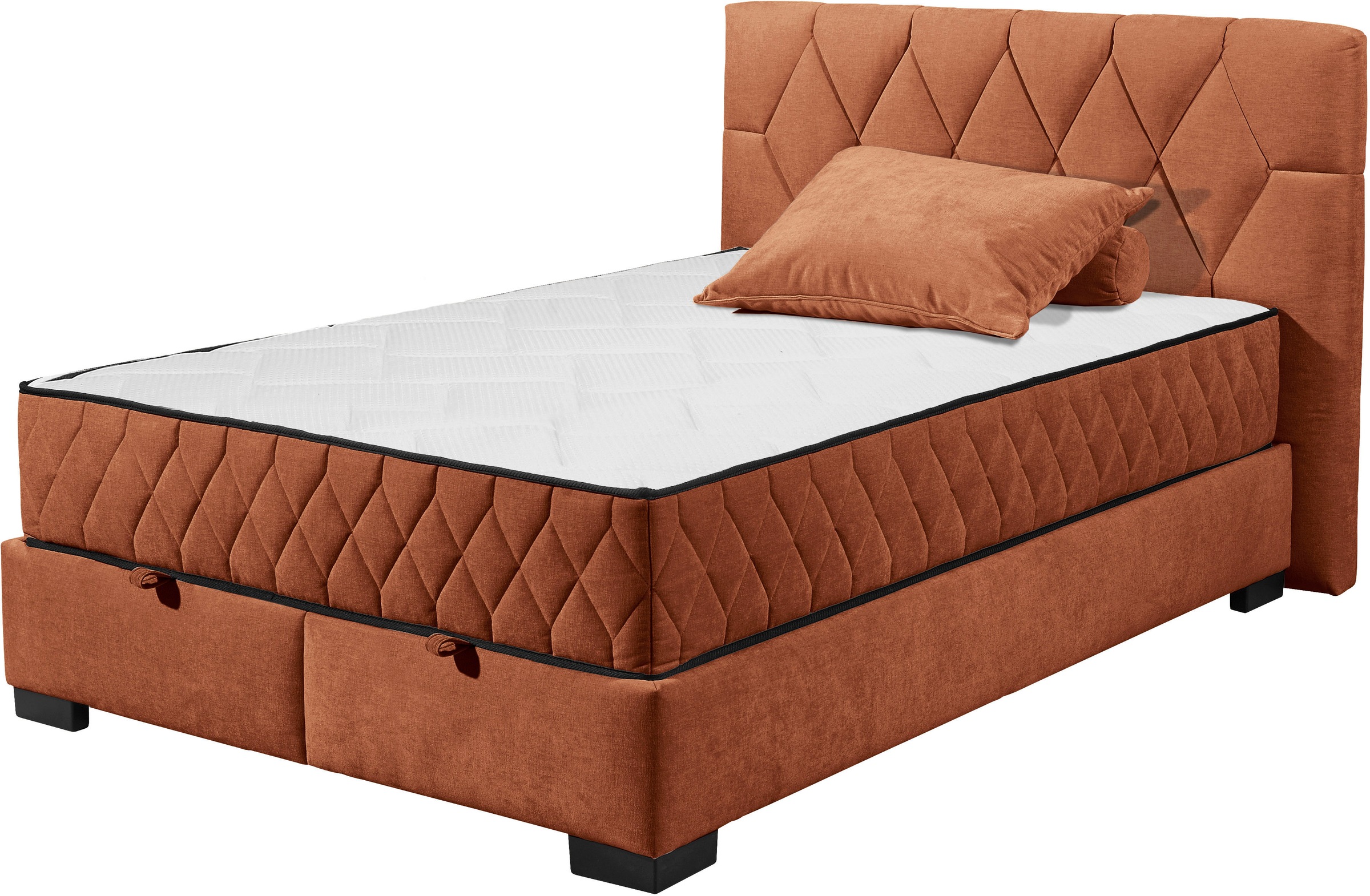 ED EXCITING DESIGN Boxbett »Nagol«, mit Bettkasten, mit Wendematratze, erhältlich in verschiedenen Breiten